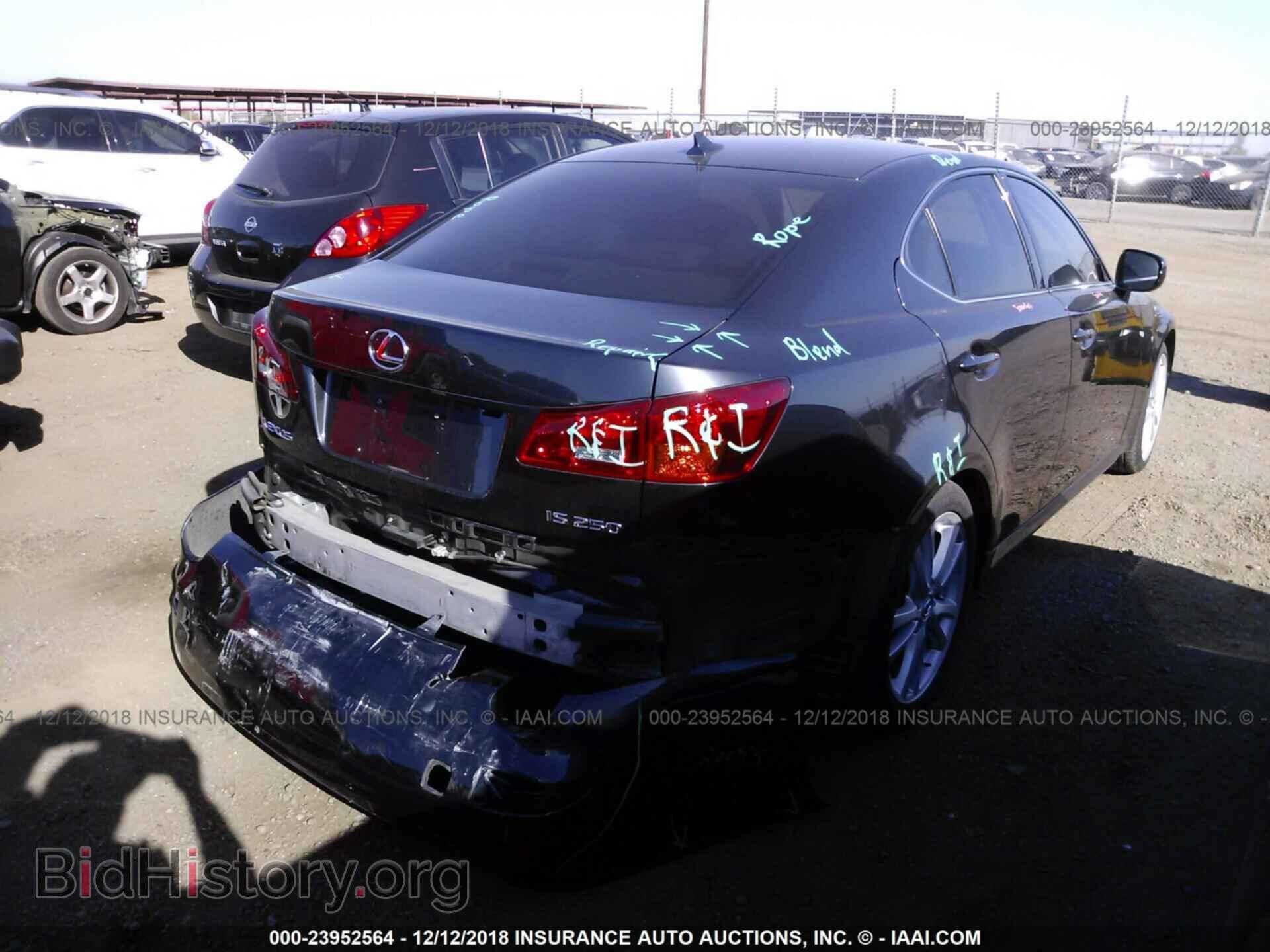 2007 LEXUS IS - VIN: JTHBK262372049200 - Фото 4