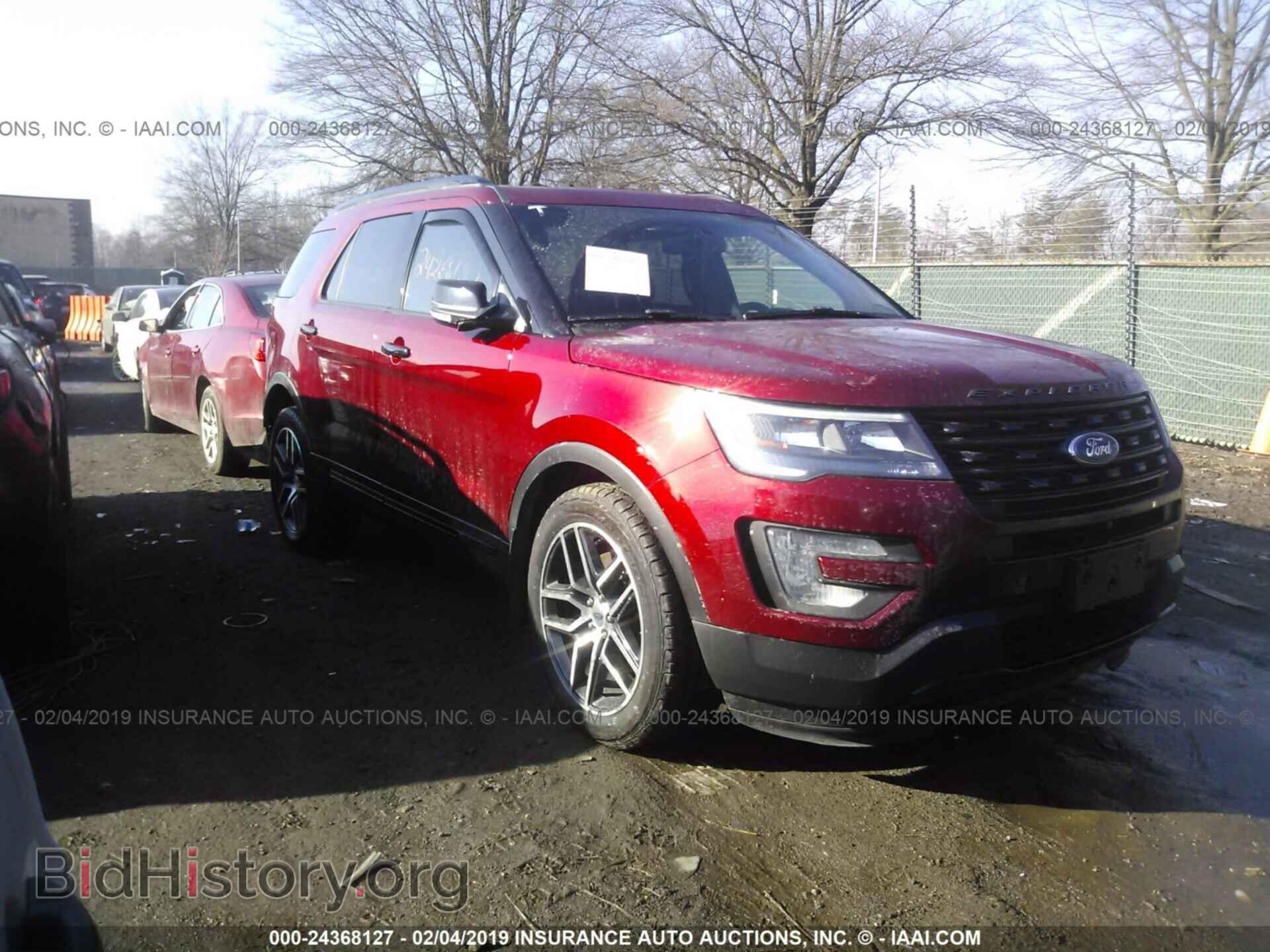Фотография 1FM5K8GT4GGD22846 - FORD EXPLORER 2016