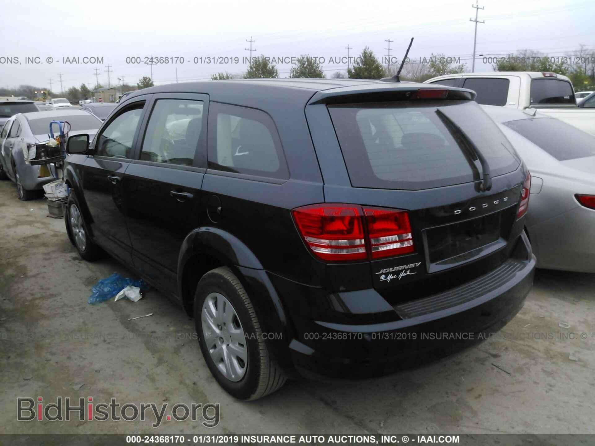 2014 DODGE JOURNEY - VIN: 3C4PDCAB1ET258560 - Фото 3