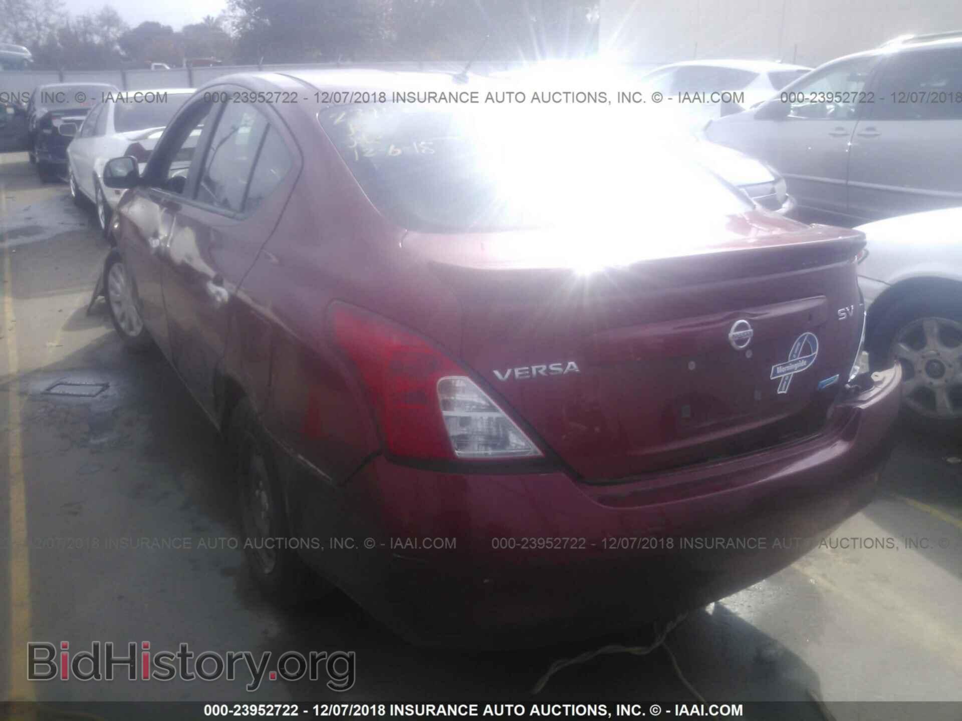 2013 NISSAN VERSA - VIN: 3N1CN7AP8DL868472 - Фото 3