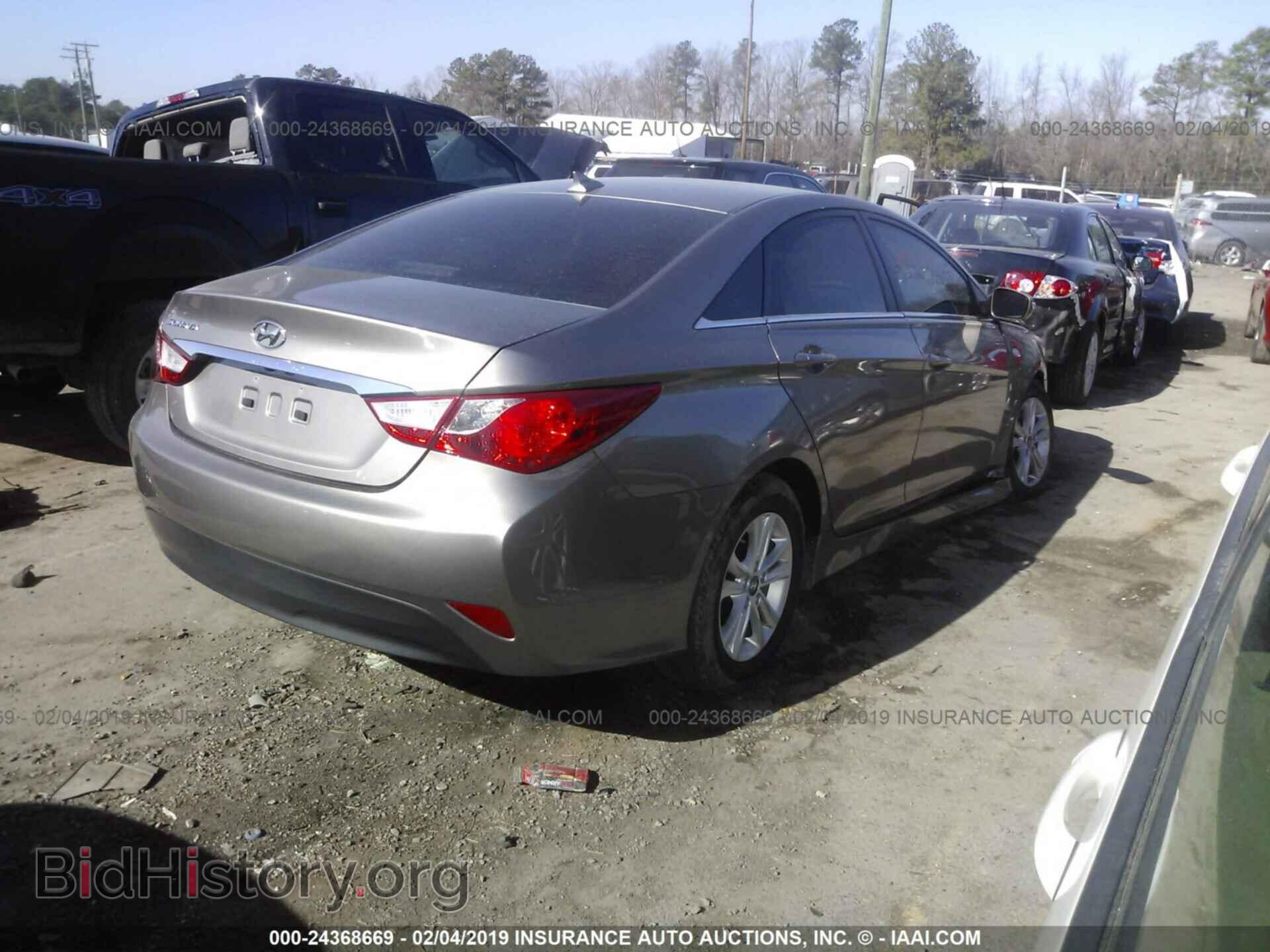 2014 HYUNDAI SONATA - VIN: 5NPEB4AC8EH945093 - Фото 4
