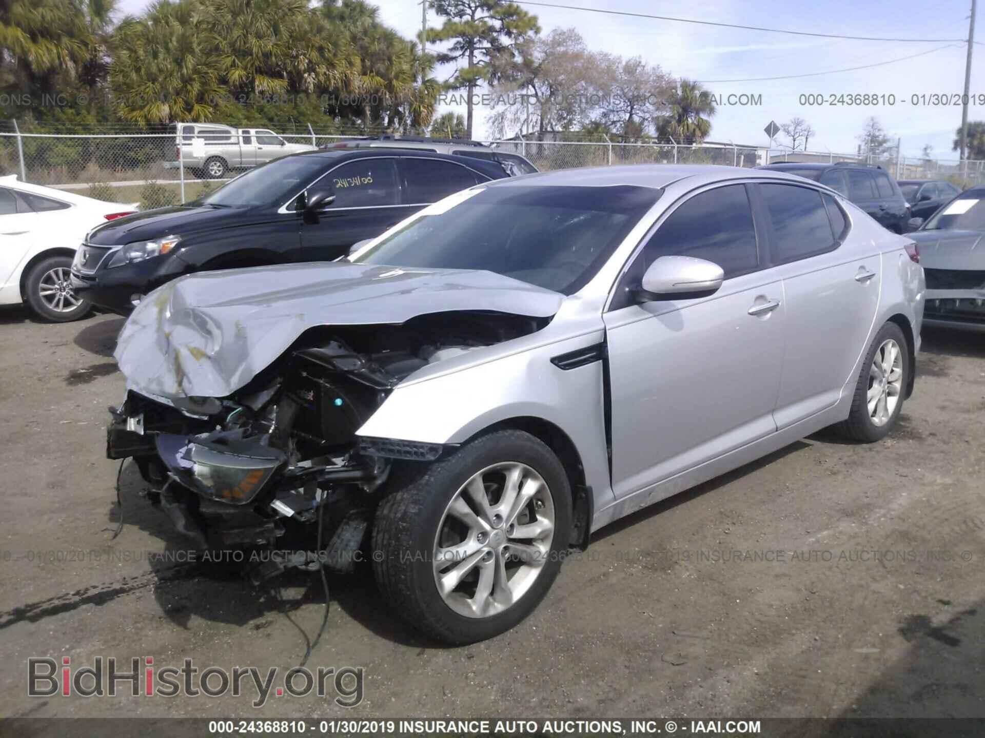 2012 KIA OPTIMA - VIN: 5XXGN4A75CG004213 - Фото 2