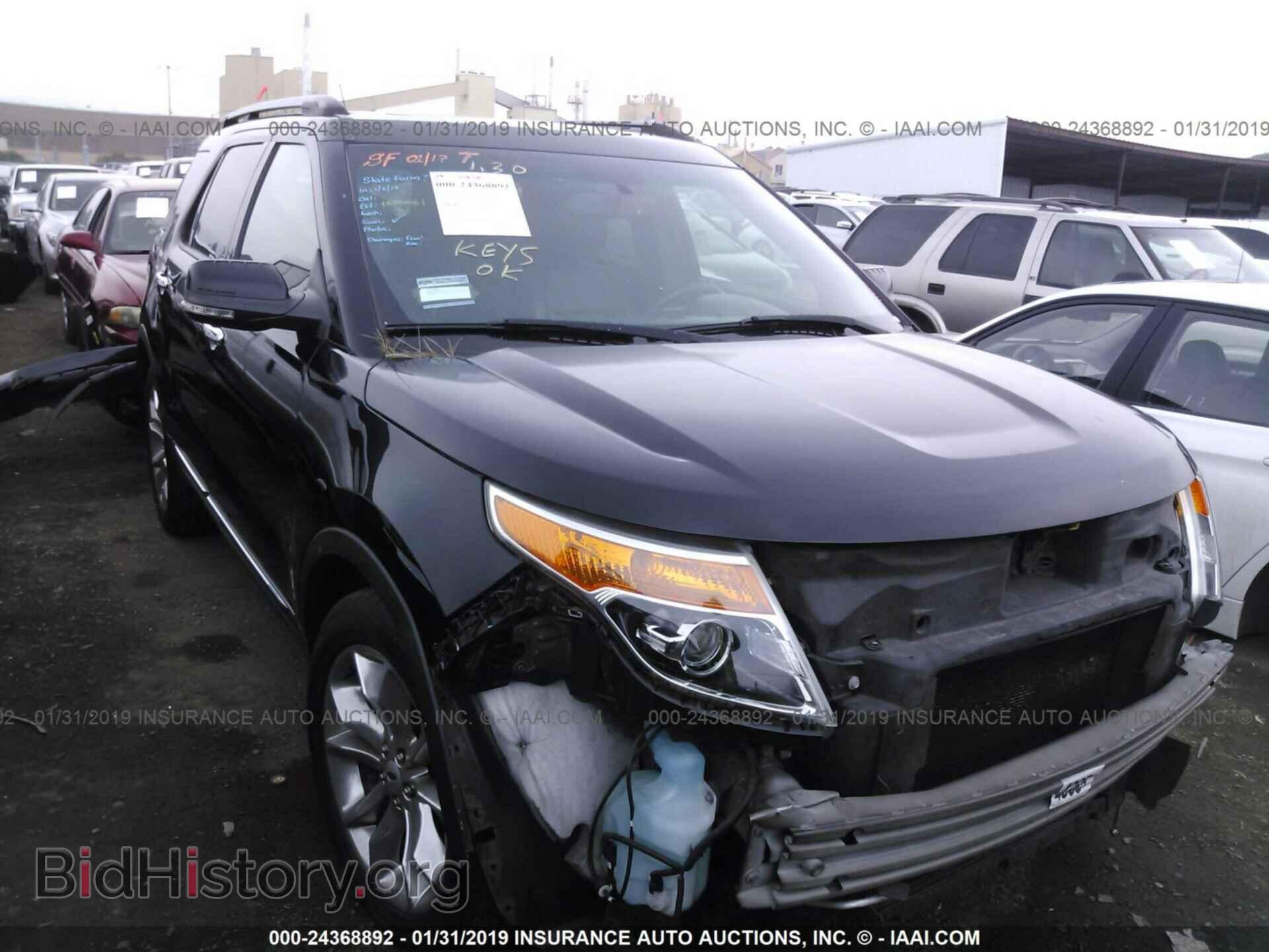 Фотография 1FMHK7D81CGA20884 - FORD EXPLORER 2012