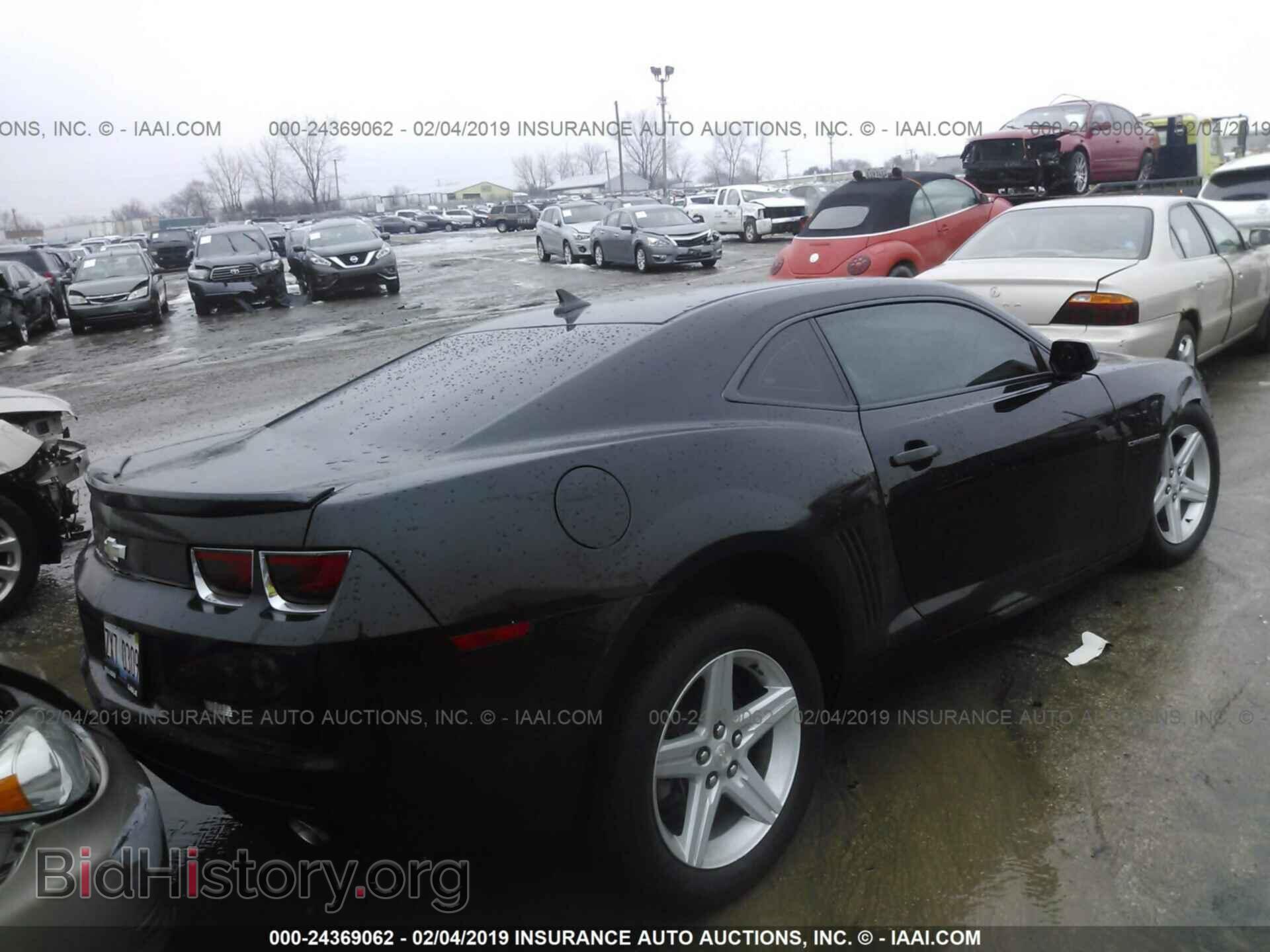 2012 CHEVROLET CAMARO - VIN: 2G1FB1E35C9104287 - Фото 4
