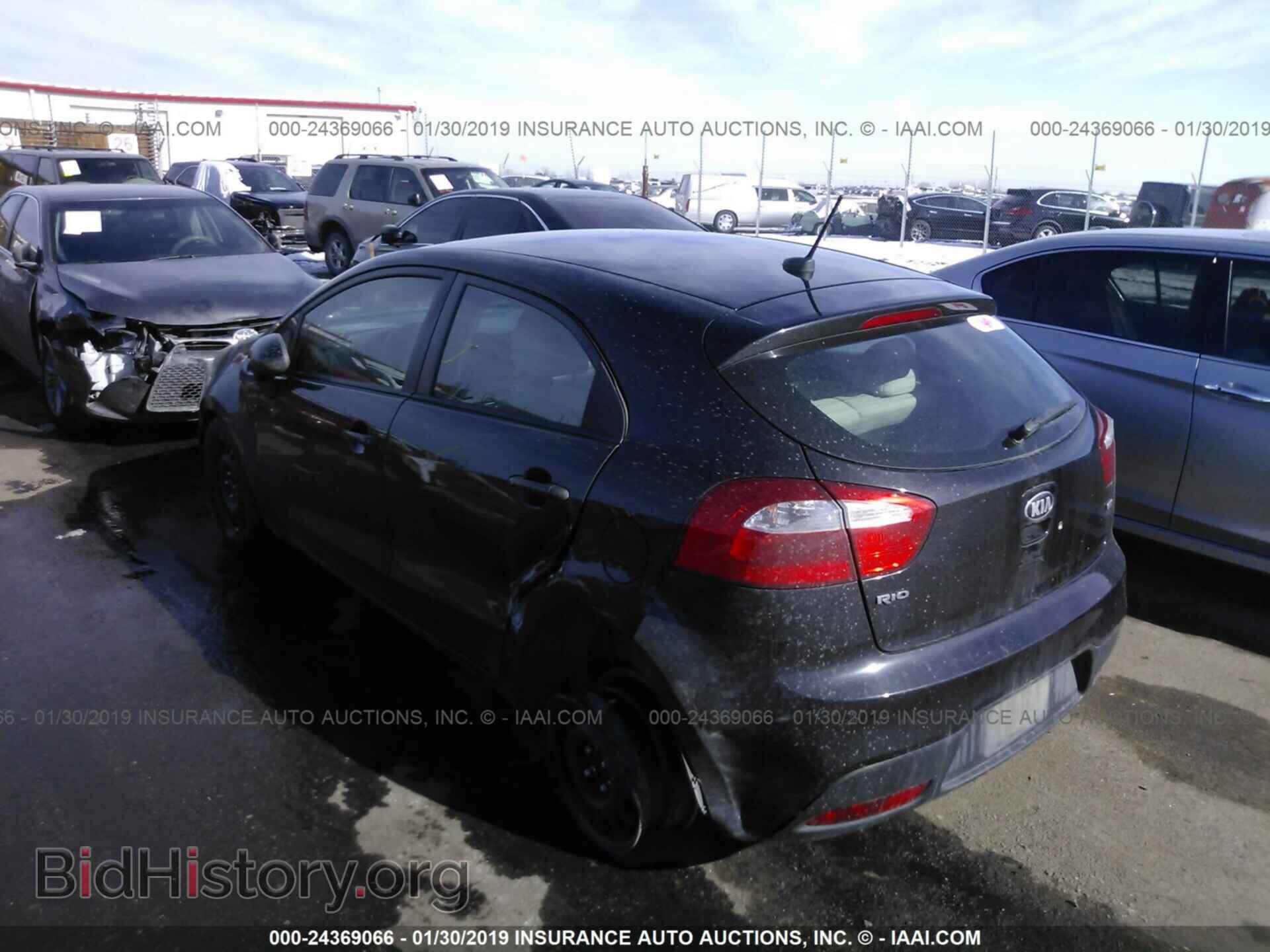 2013 KIA RIO - VIN: KNADM5A31D6169424 - Фото 3
