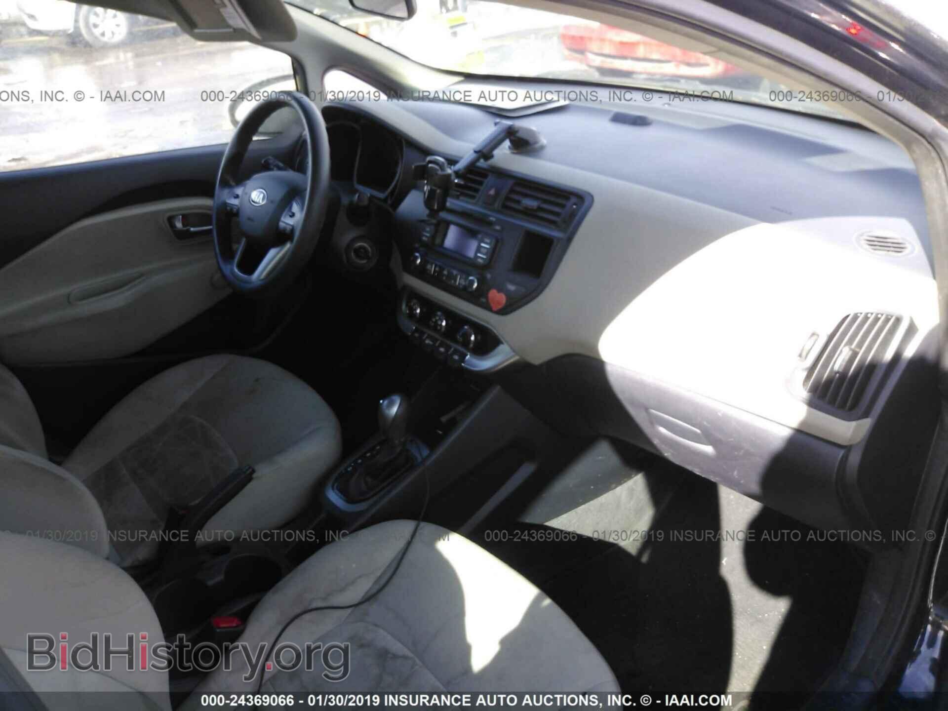 2013 KIA RIO - VIN: KNADM5A31D6169424 - Фото 5