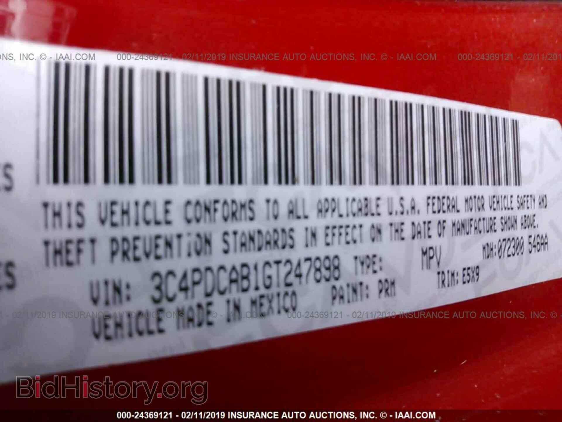 2016 DODGE JOURNEY - VIN: 3C4PDCAB1GT247898 - Photo 9
