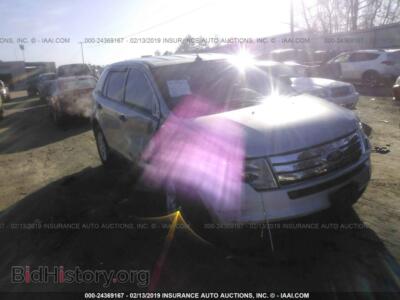 2009 Ford EDGE, silver — VIN 2FMDK36C69BA88834, IAAI