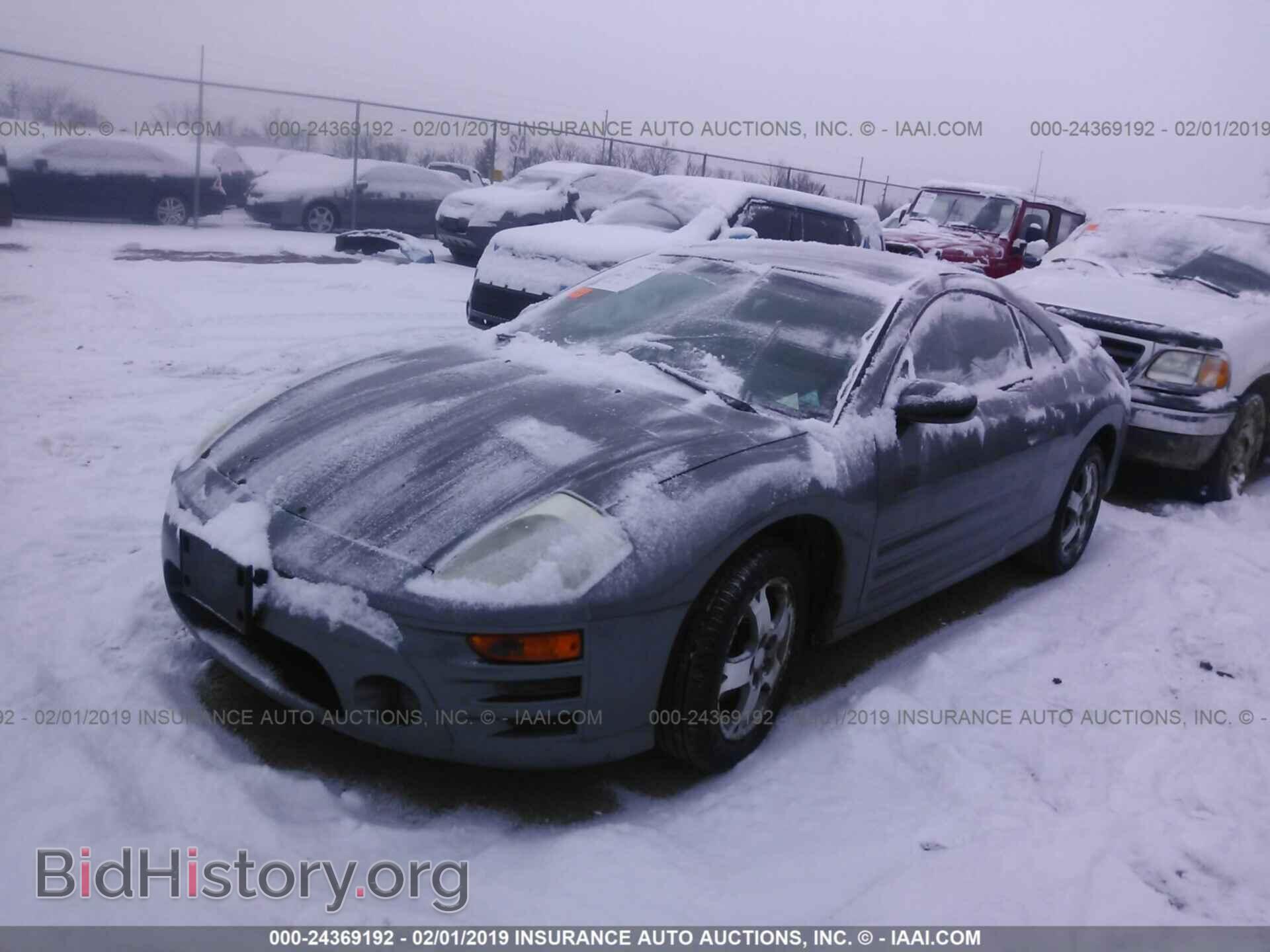 2003 MITSUBISHI ECLIPSE - VIN: 4A3AC44G13E009062 - Фото 2