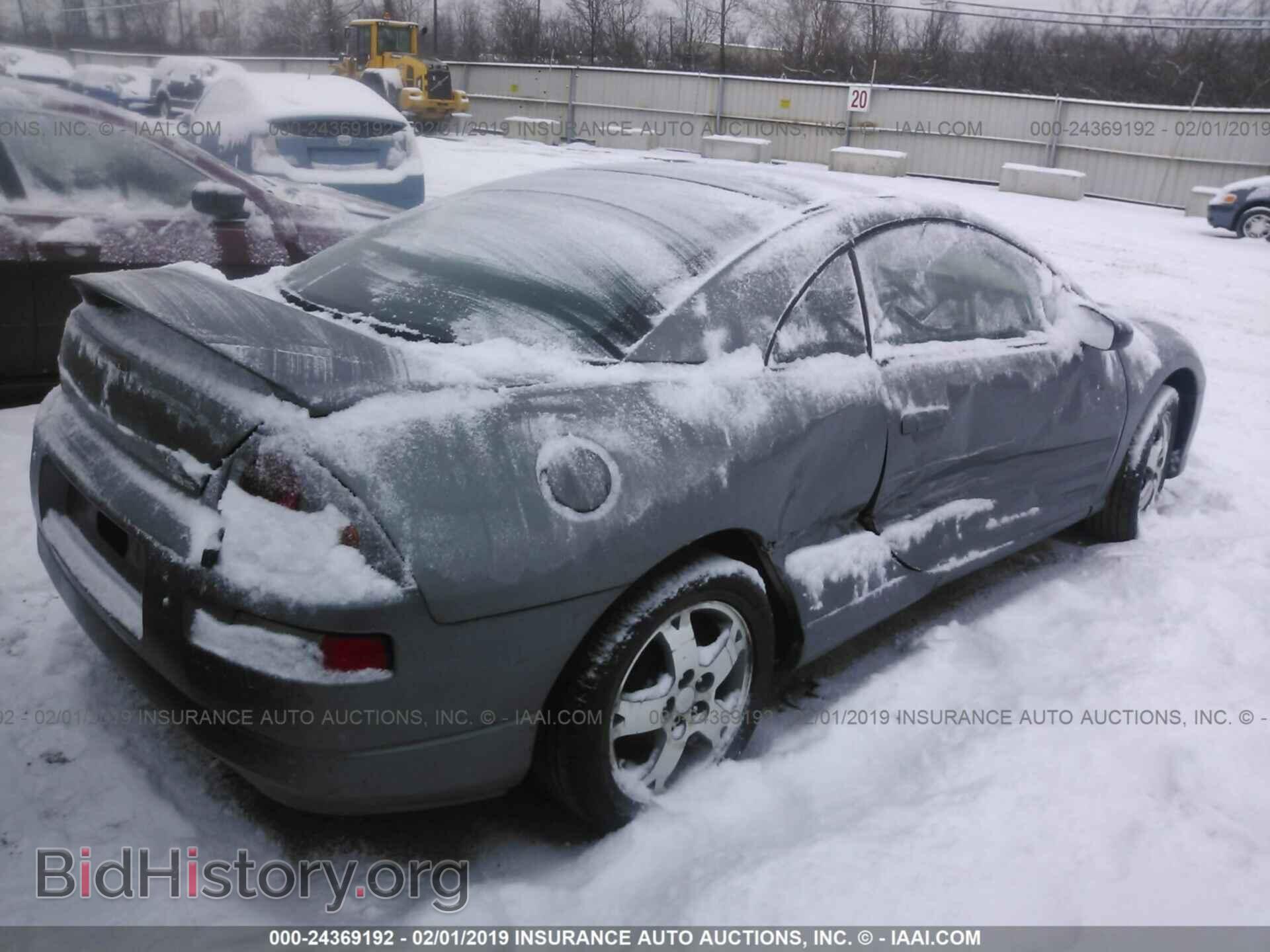 2003 MITSUBISHI ECLIPSE - VIN: 4A3AC44G13E009062 - Фото 4