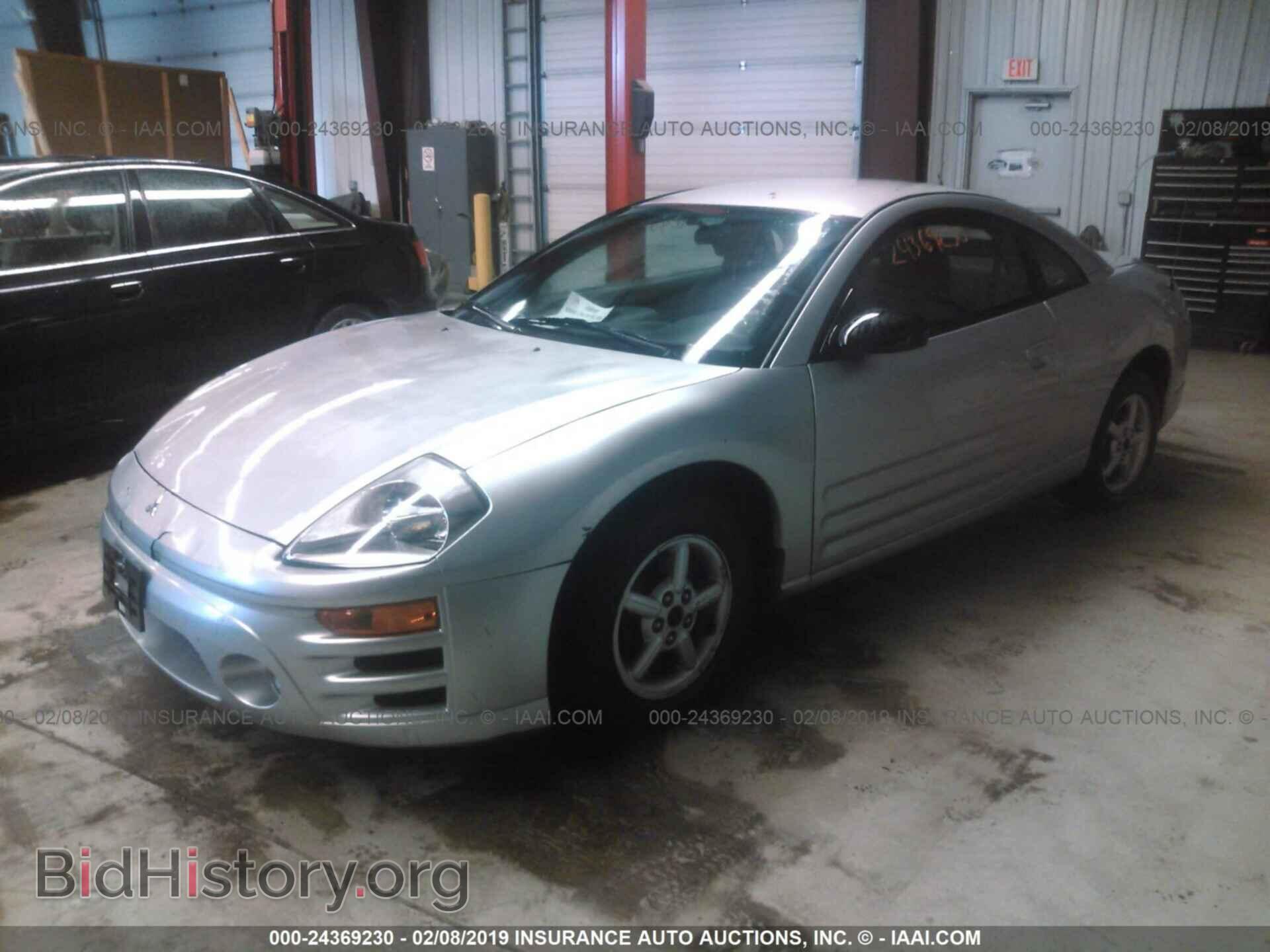 2004 MITSUBISHI ECLIPSE - VIN: 4A3AC34G94E041043 - Фото 2