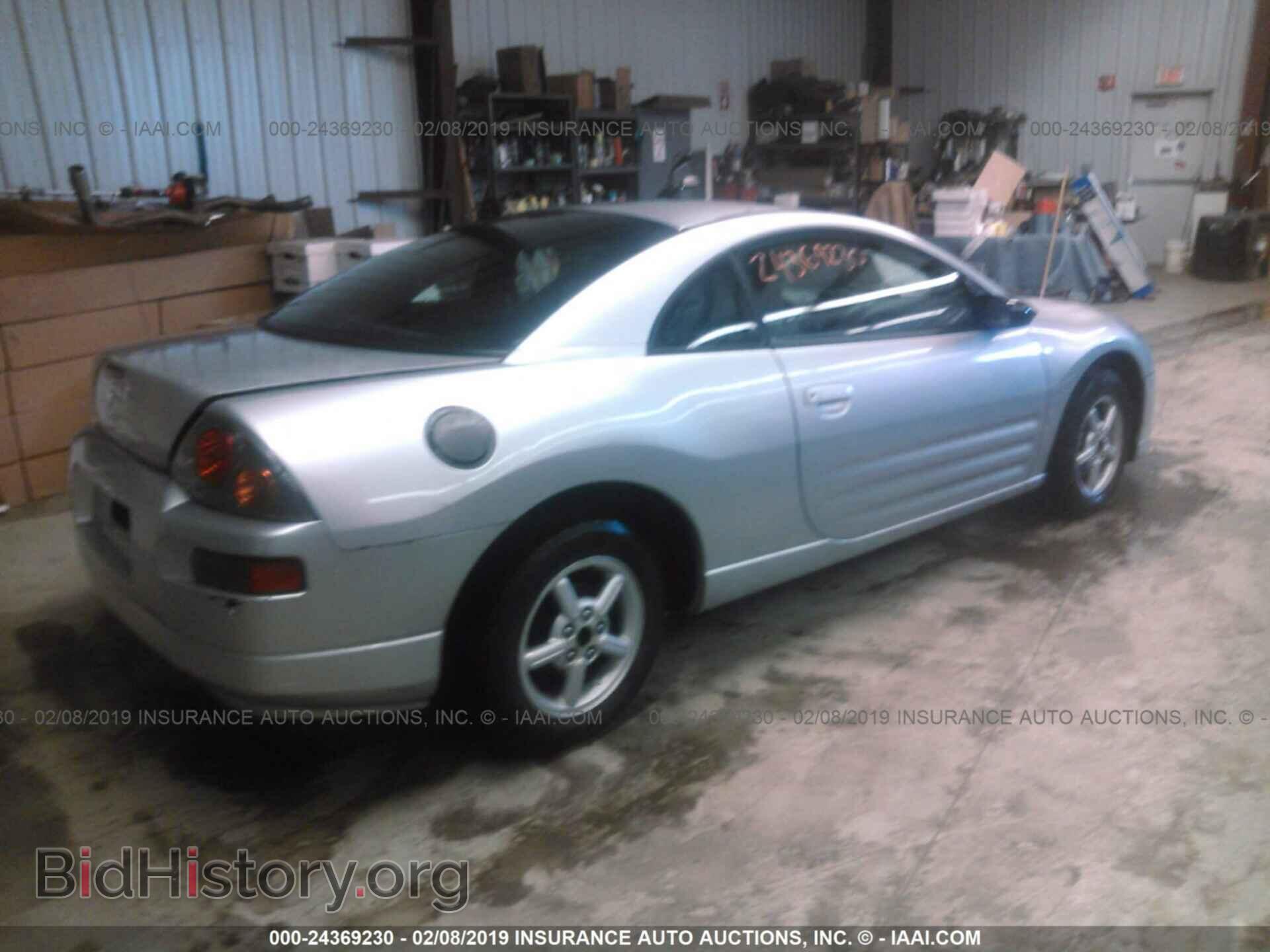 2004 MITSUBISHI ECLIPSE - VIN: 4A3AC34G94E041043 - Фото 4