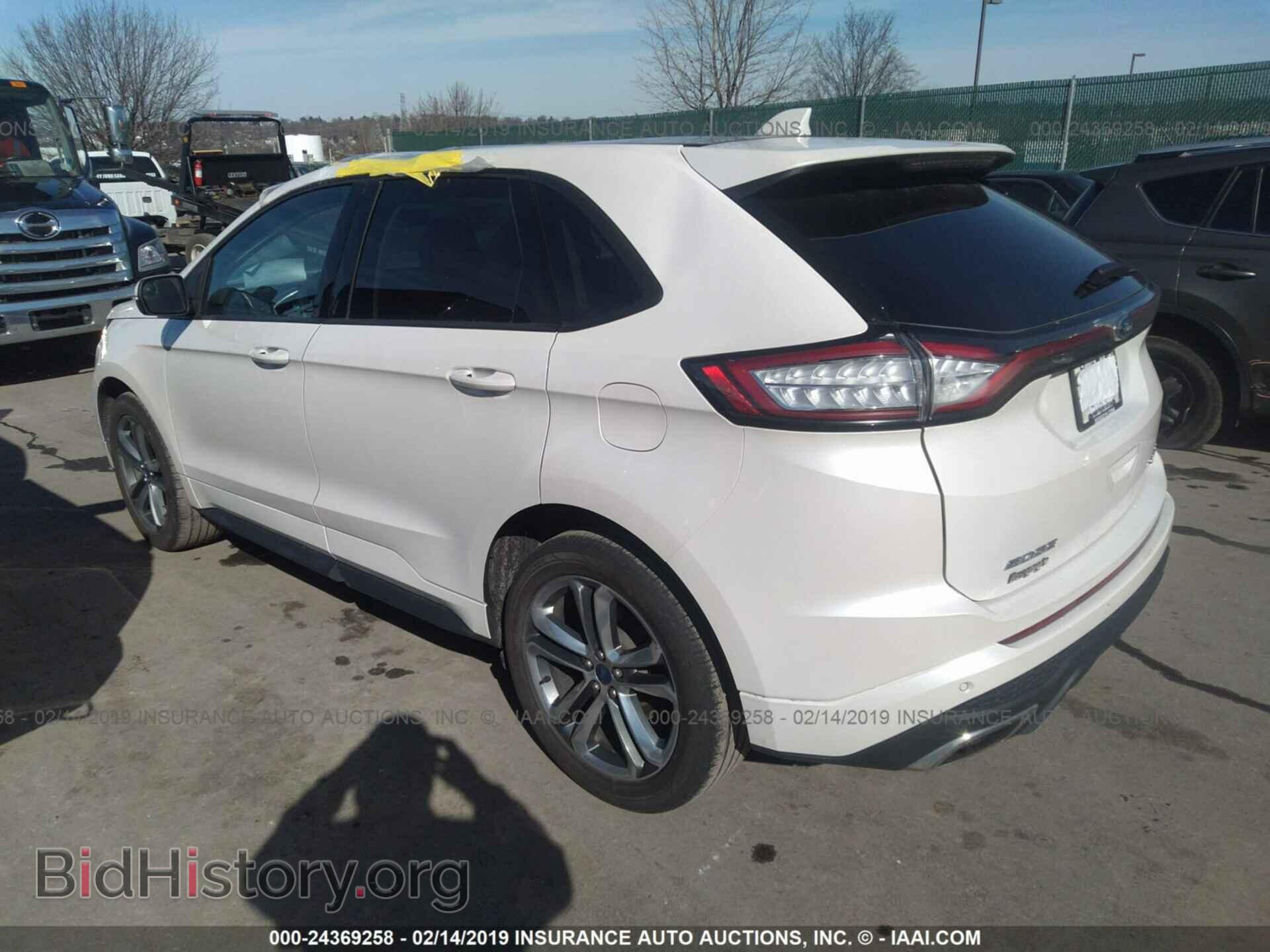2015 FORD EDGE - VIN: 2FMTK4AP8FBB99277 - Фото 3