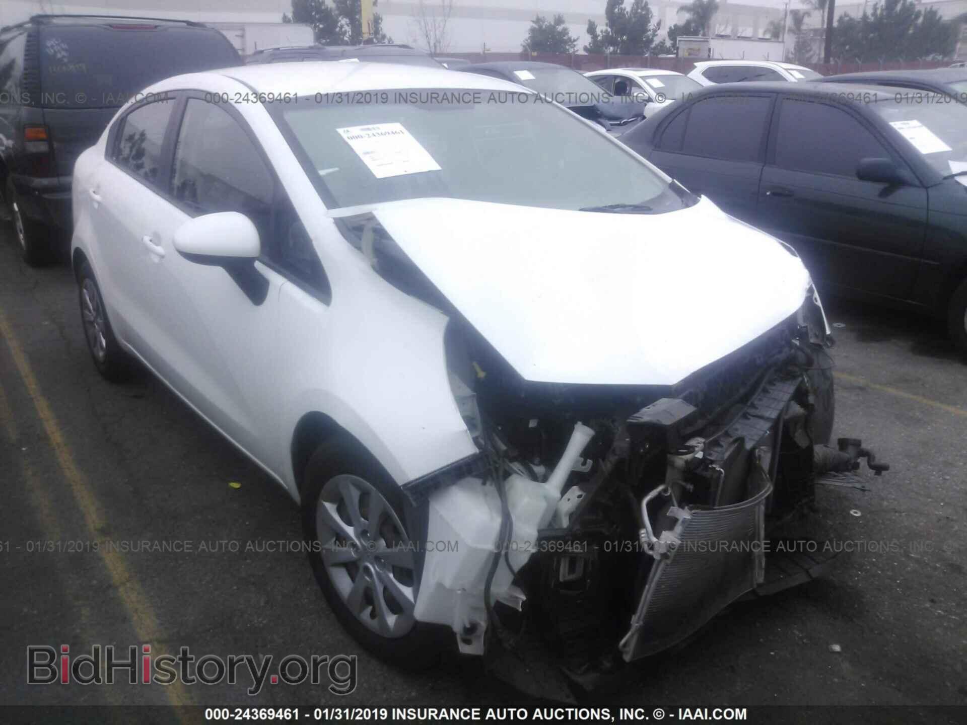 Фотография KNADM4A31C6088612 - KIA RIO 2012