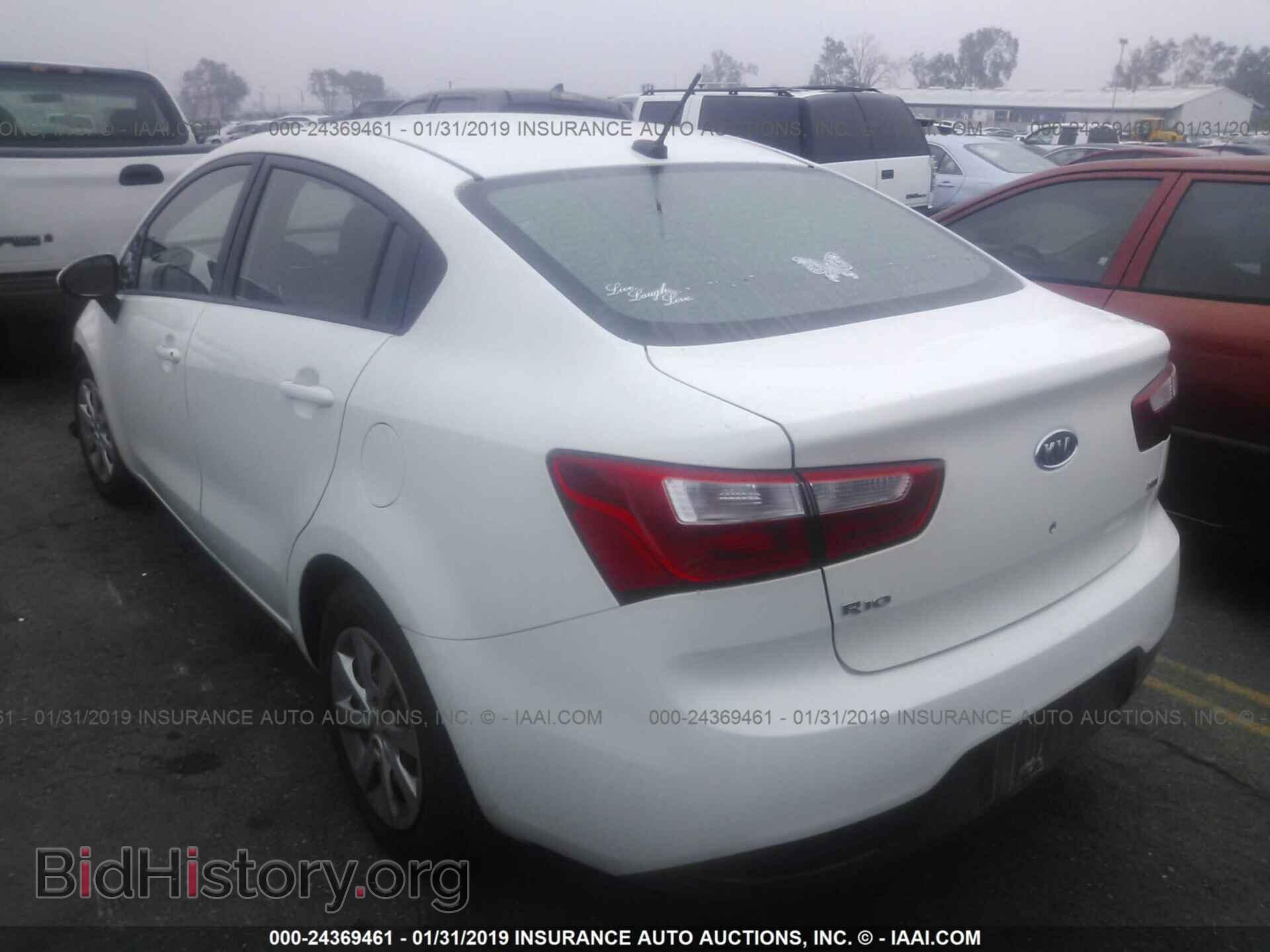 2012 KIA RIO - VIN: KNADM4A31C6088612 - Фото 3