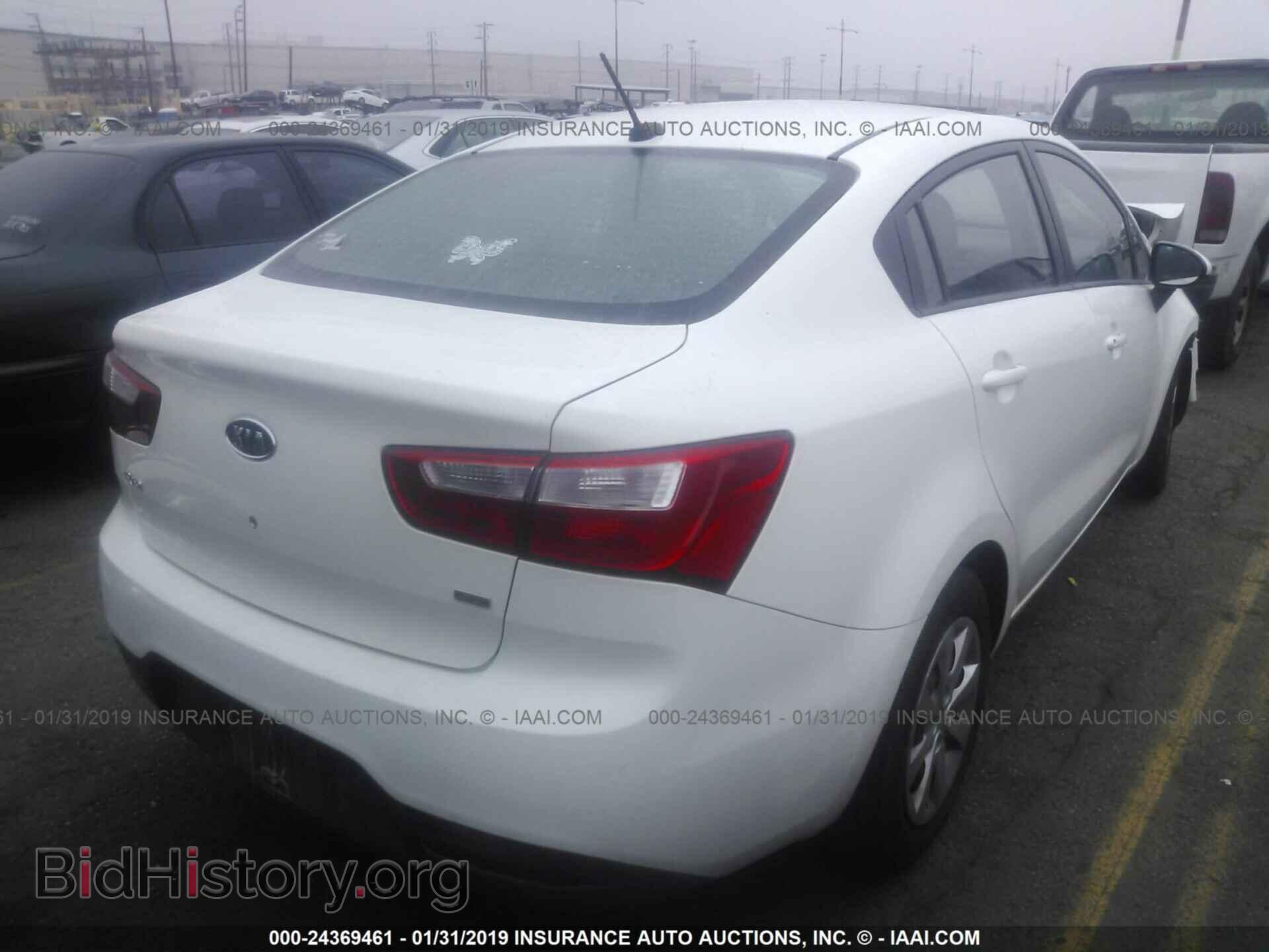 2012 KIA RIO - VIN: KNADM4A31C6088612 - Фото 4