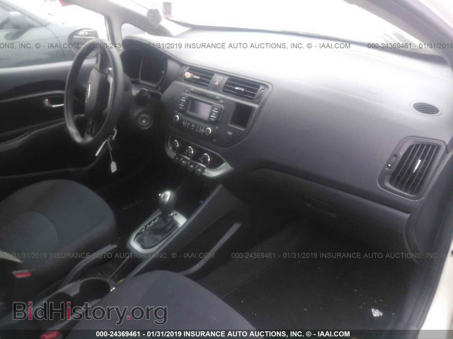 2012 KIA RIO - VIN: KNADM4A31C6088612 - Фото 5