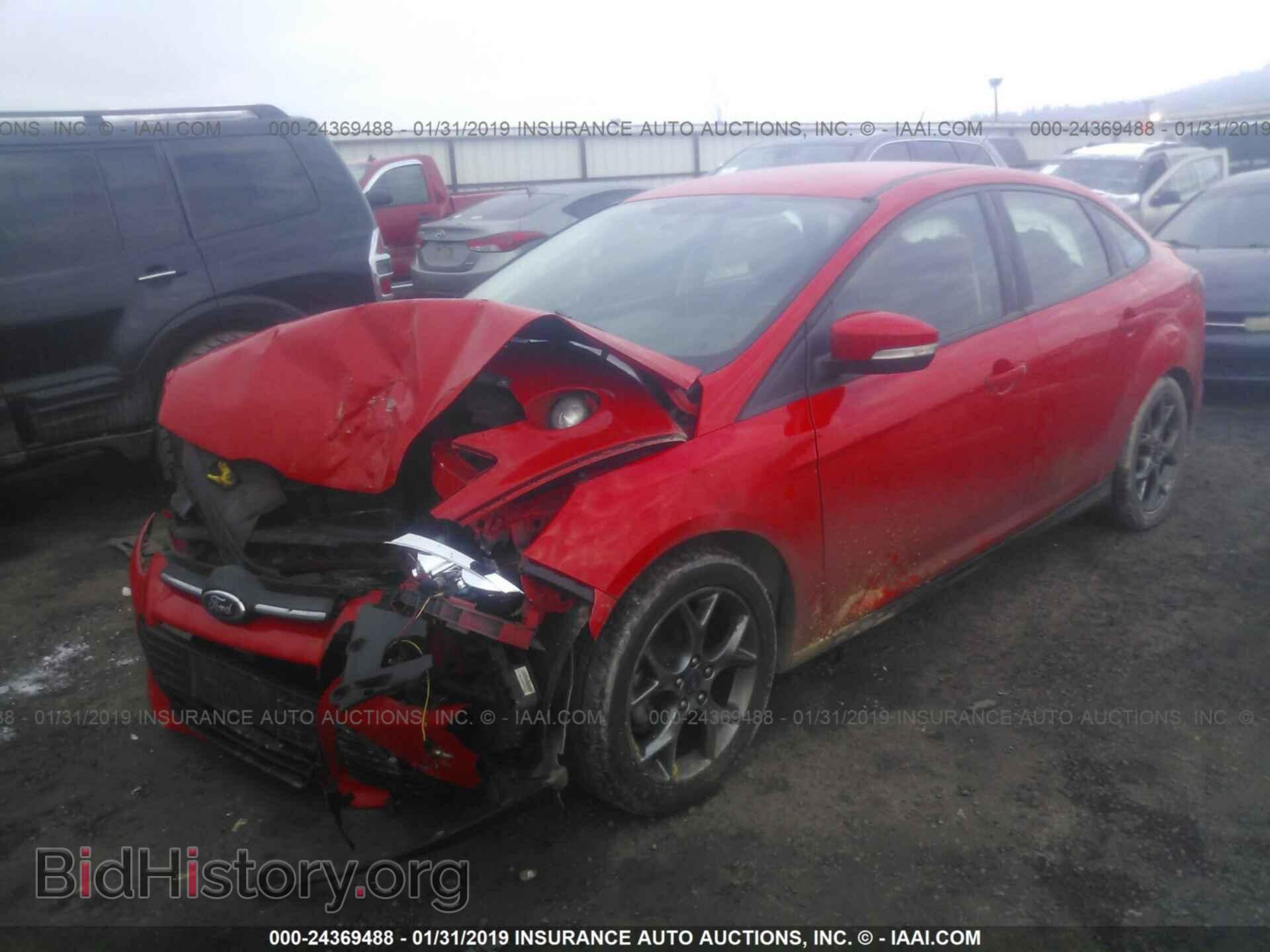 2014 FORD FOCUS - VIN: 1FADP3F22EL342004 - Фото 2
