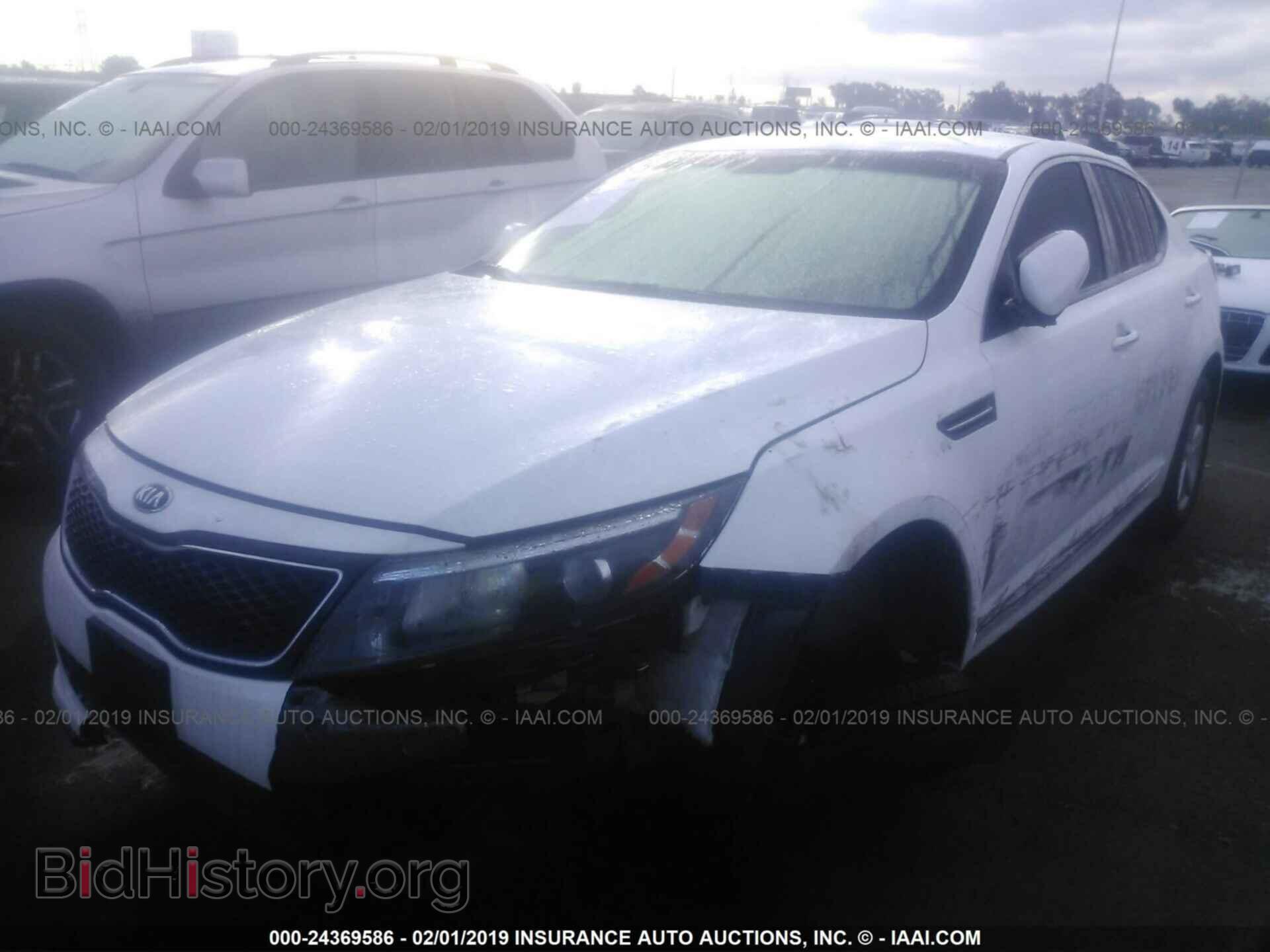 2015 KIA OPTIMA - VIN: KNAGM4A72F5642900 - Фото 2