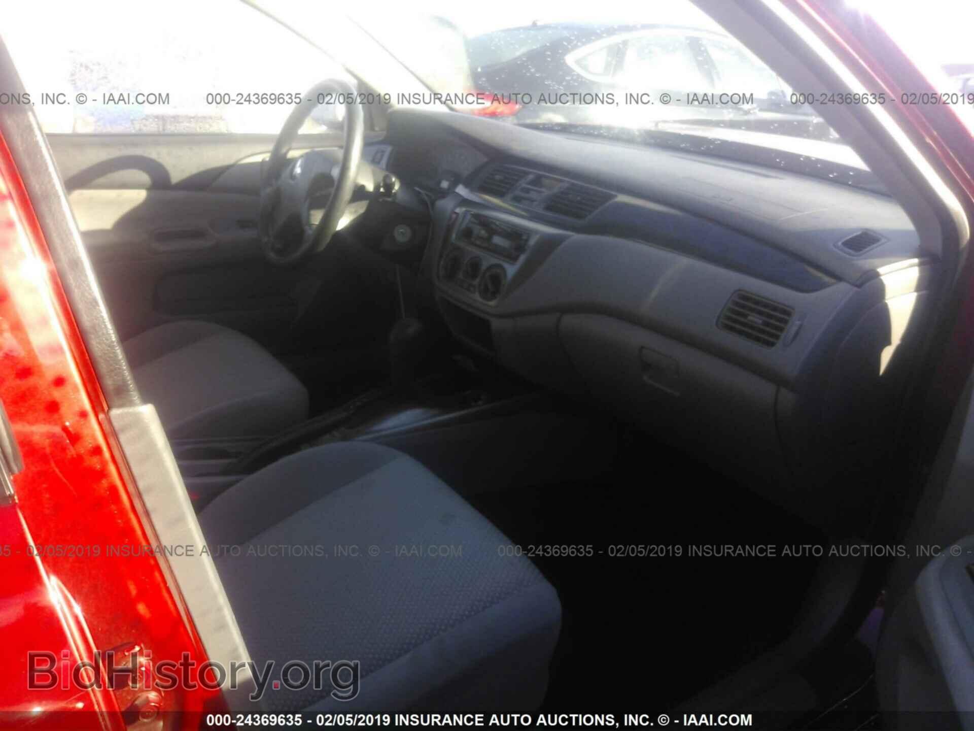 2006 MITSUBISHI LANCER - VIN: JA3AJ26E46U014189 - Фото 5