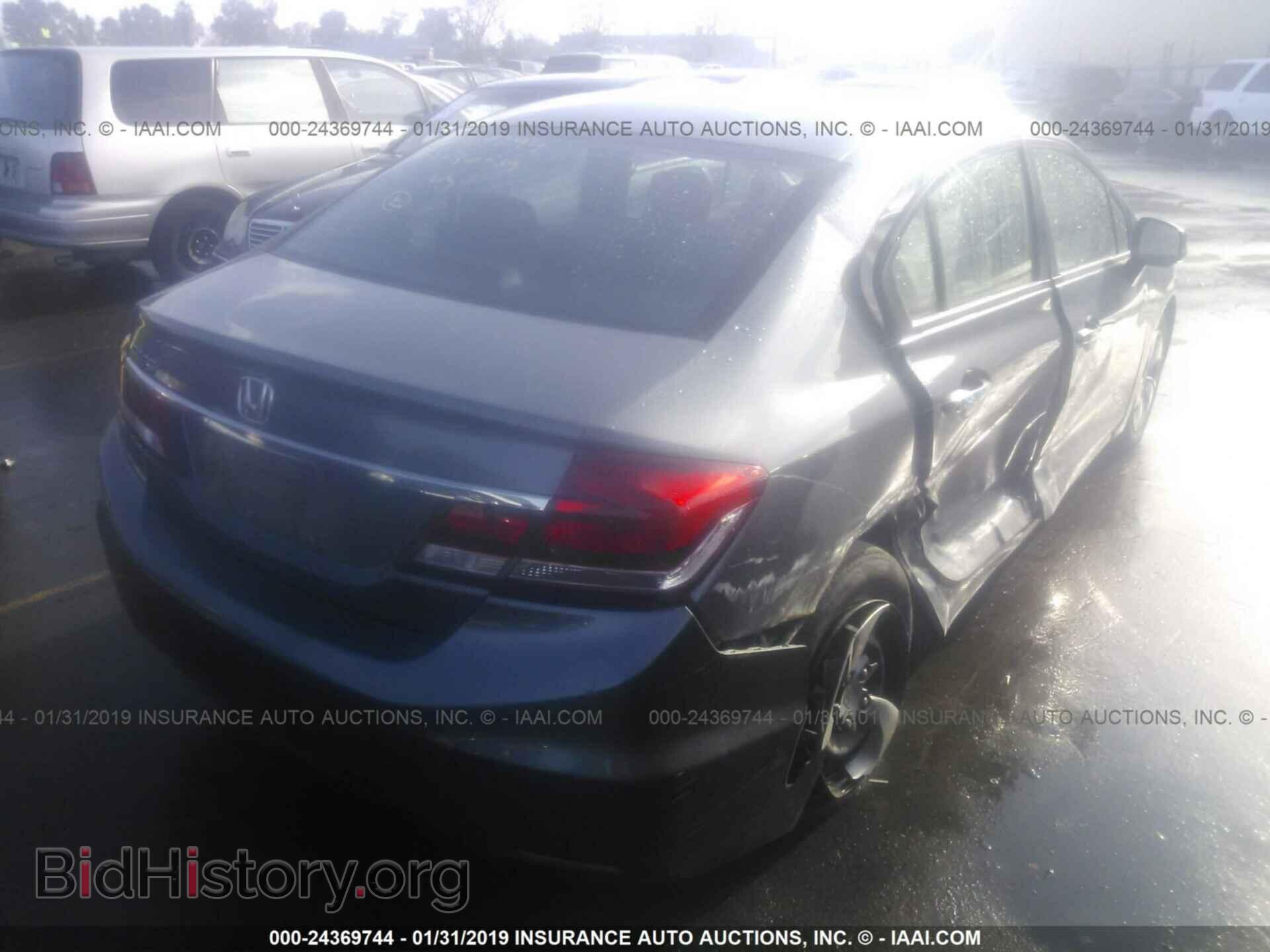 2013 HONDA CIVIC - VIN: 19XFB2F51DE262870 - Фото 4