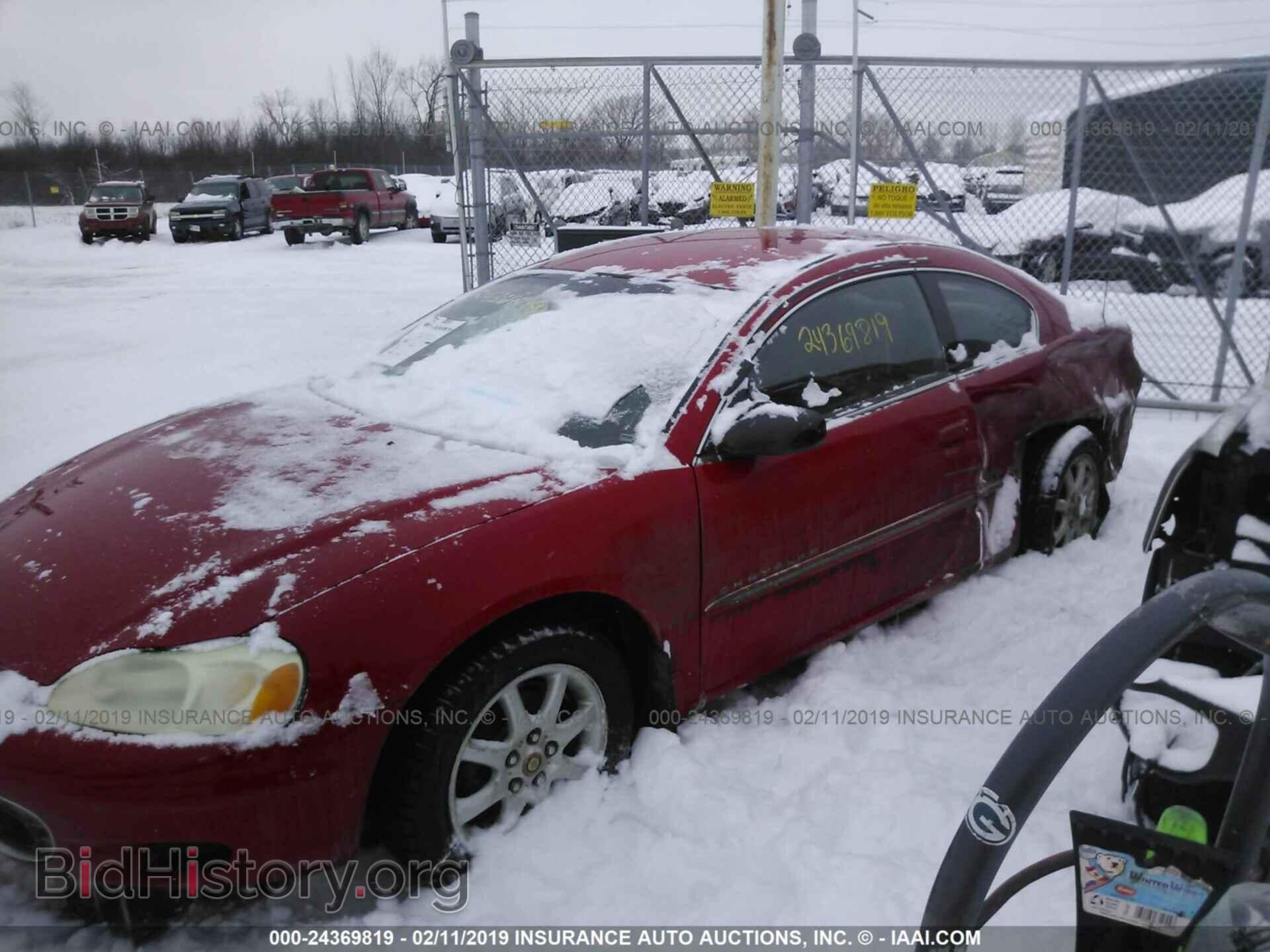 2001 CHRYSLER SEBRING - VIN: 4C3AG42H61E210233 - Photo 2