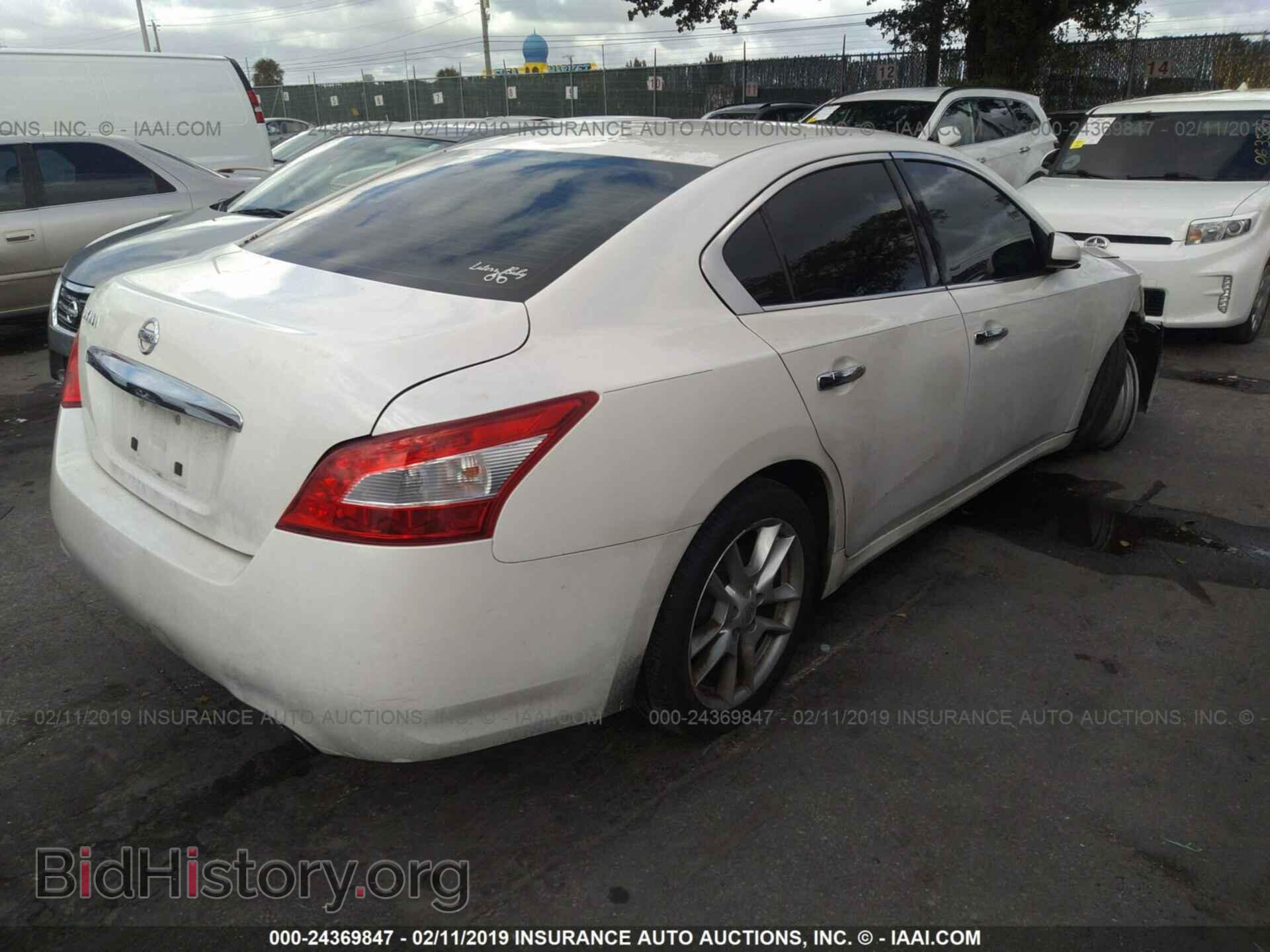 2011 NISSAN MAXIMA - VIN: 1N4AA5AP8BC824720 - Фото 4