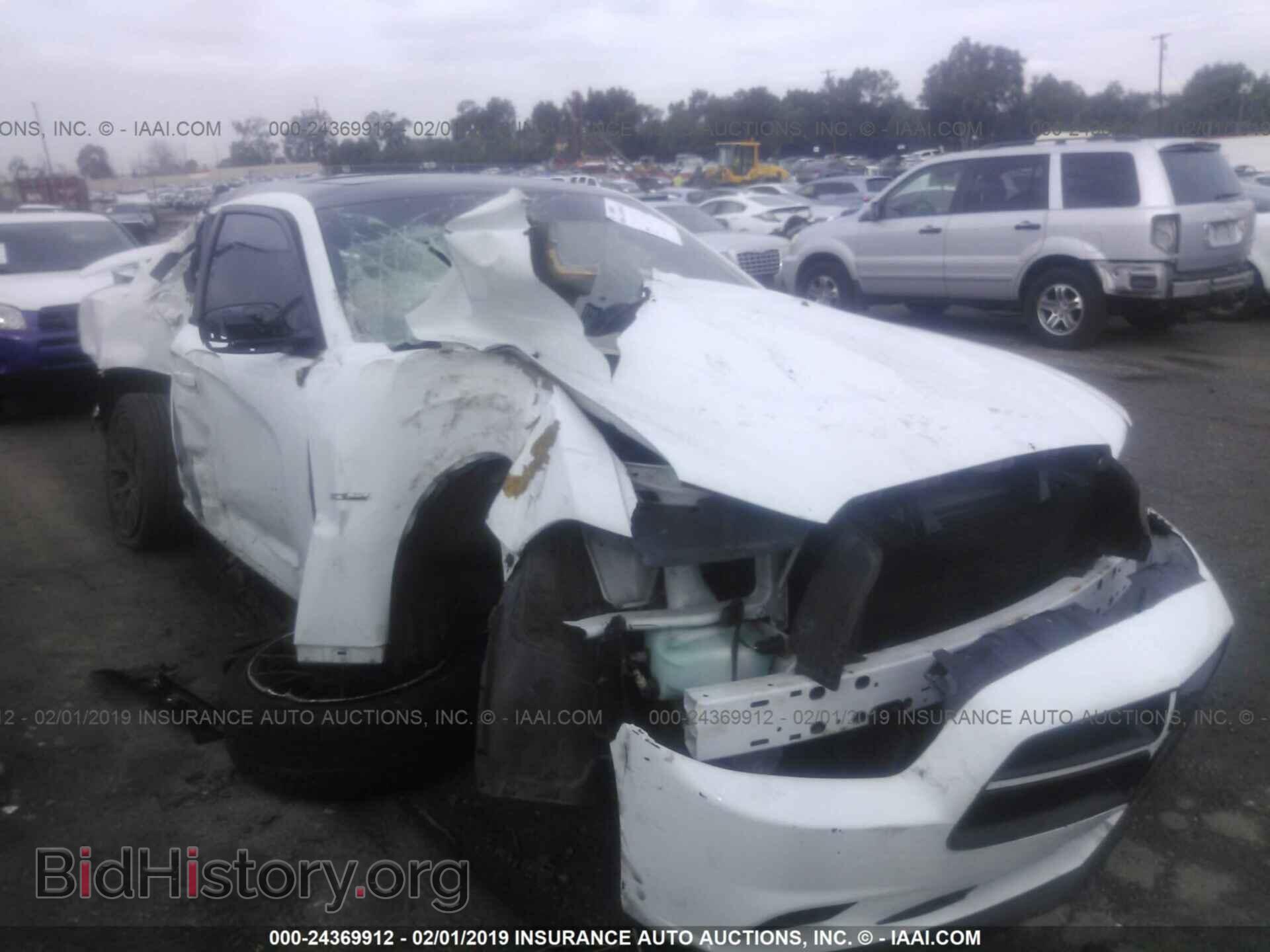 Photo 2C3CDXCT6CH239363 - DODGE CHARGER 2012