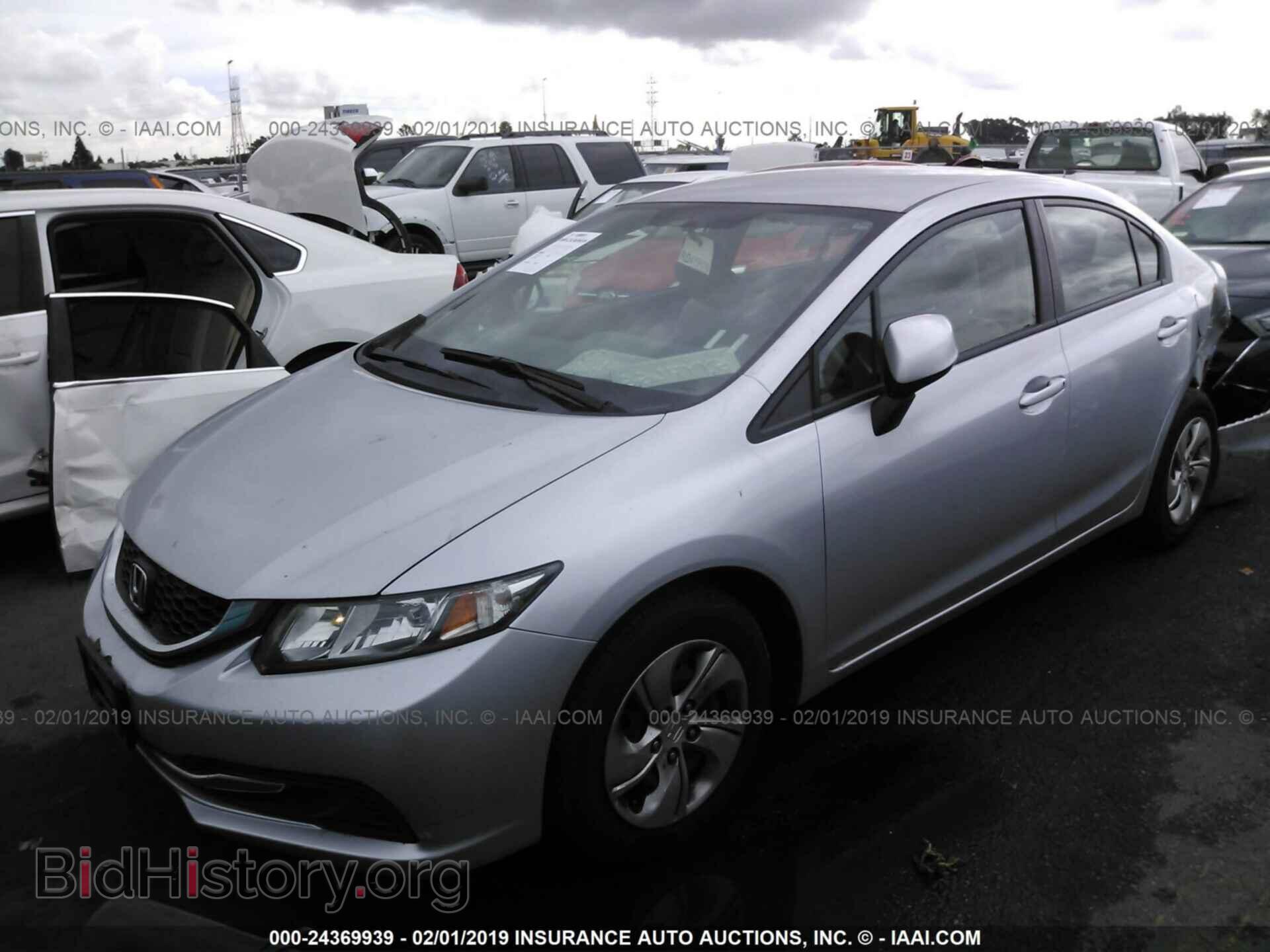 2013 HONDA CIVIC - VIN: 2HGFB2F56DH508771 - Photo 2