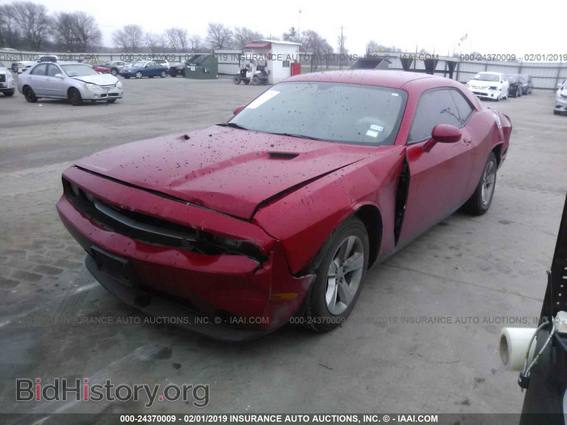 2012 DODGE CHALLENGER - VIN: 2C3CDYAG3CH162026 - Фото 2