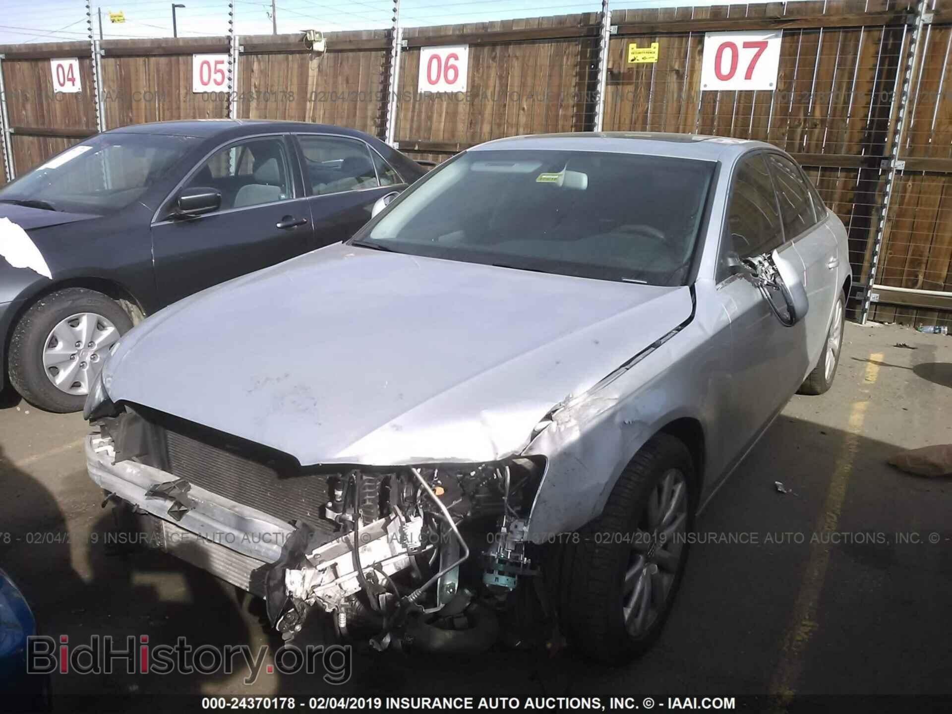 2013 AUDI A4 - VIN: WAUBFAFL9DN005850 - Фото 2