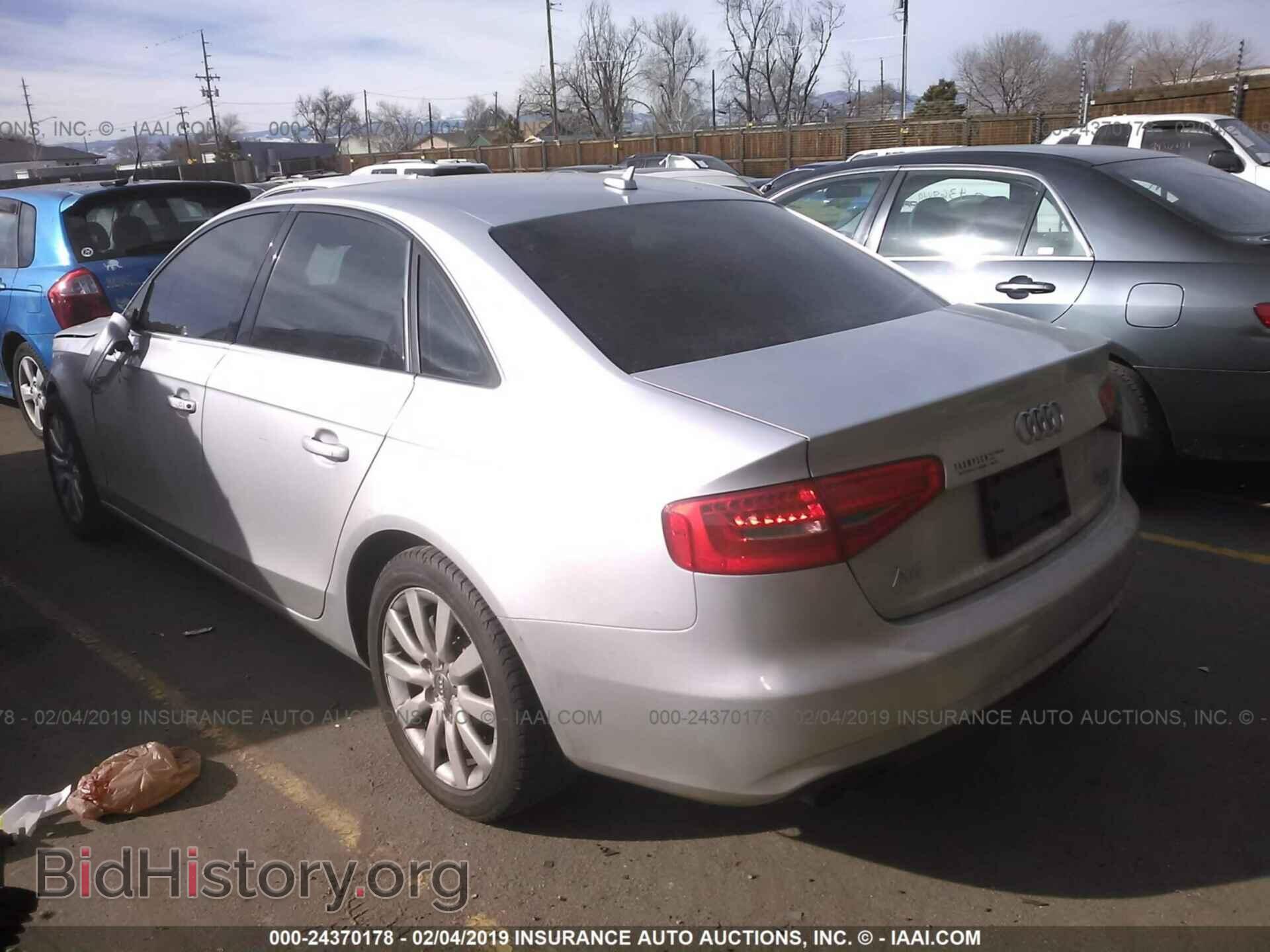 2013 AUDI A4 - VIN: WAUBFAFL9DN005850 - Фото 3