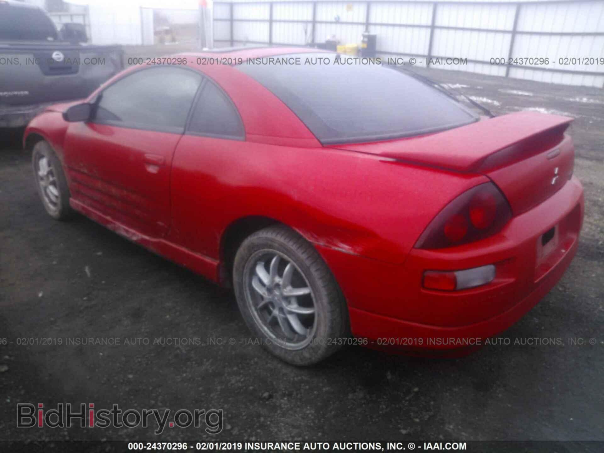 2001 MITSUBISHI ECLIPSE - VIN: 4A3AC54H71E177588 - Фото 3