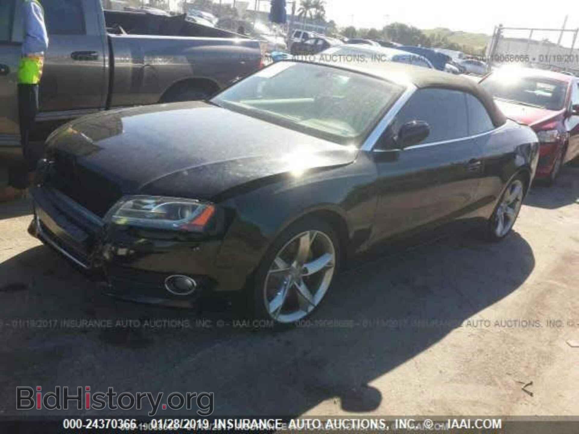 2012 AUDI A5 - VIN: WAUJFAFH9CN005188 - Фото 2