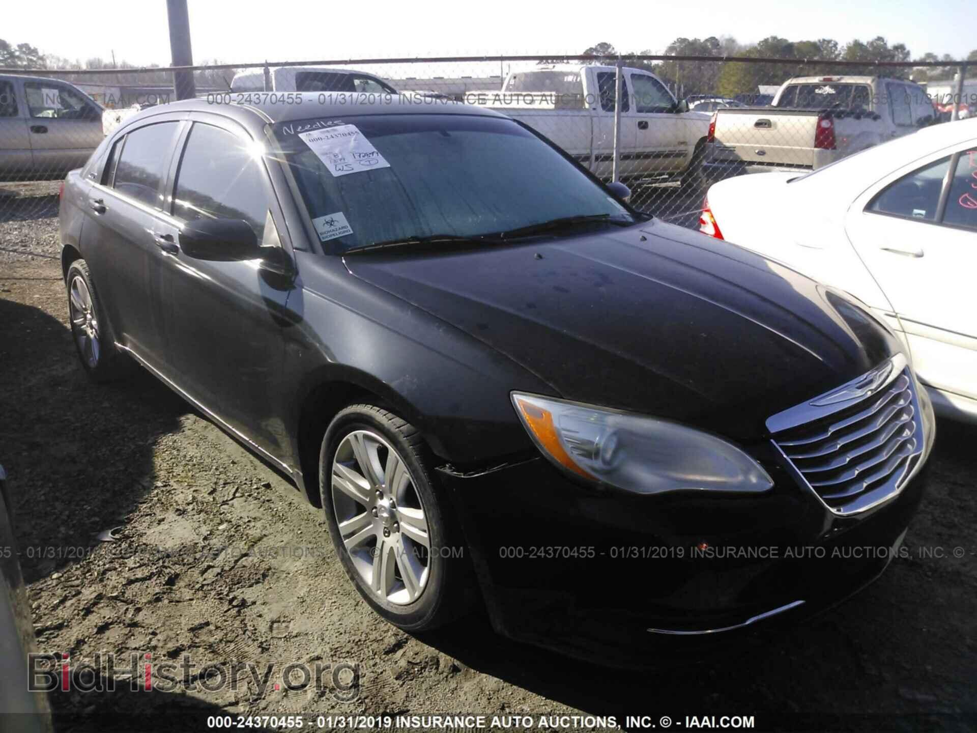 Фотография 1C3CCBBB8CN284147 - CHRYSLER 200 2012