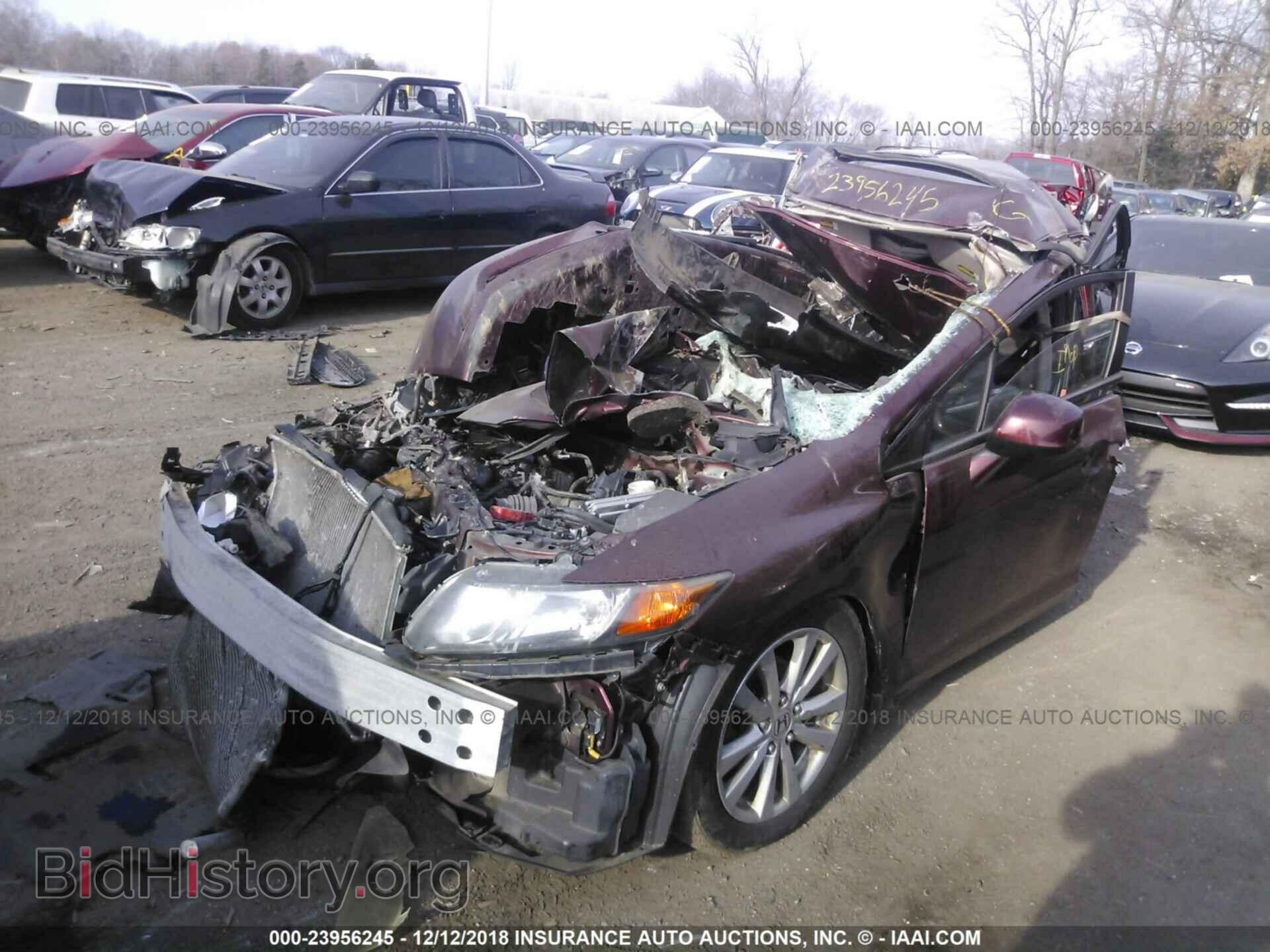 2012 HONDA CIVIC - VIN: 19XFB2F82CE357396 - Фото 2