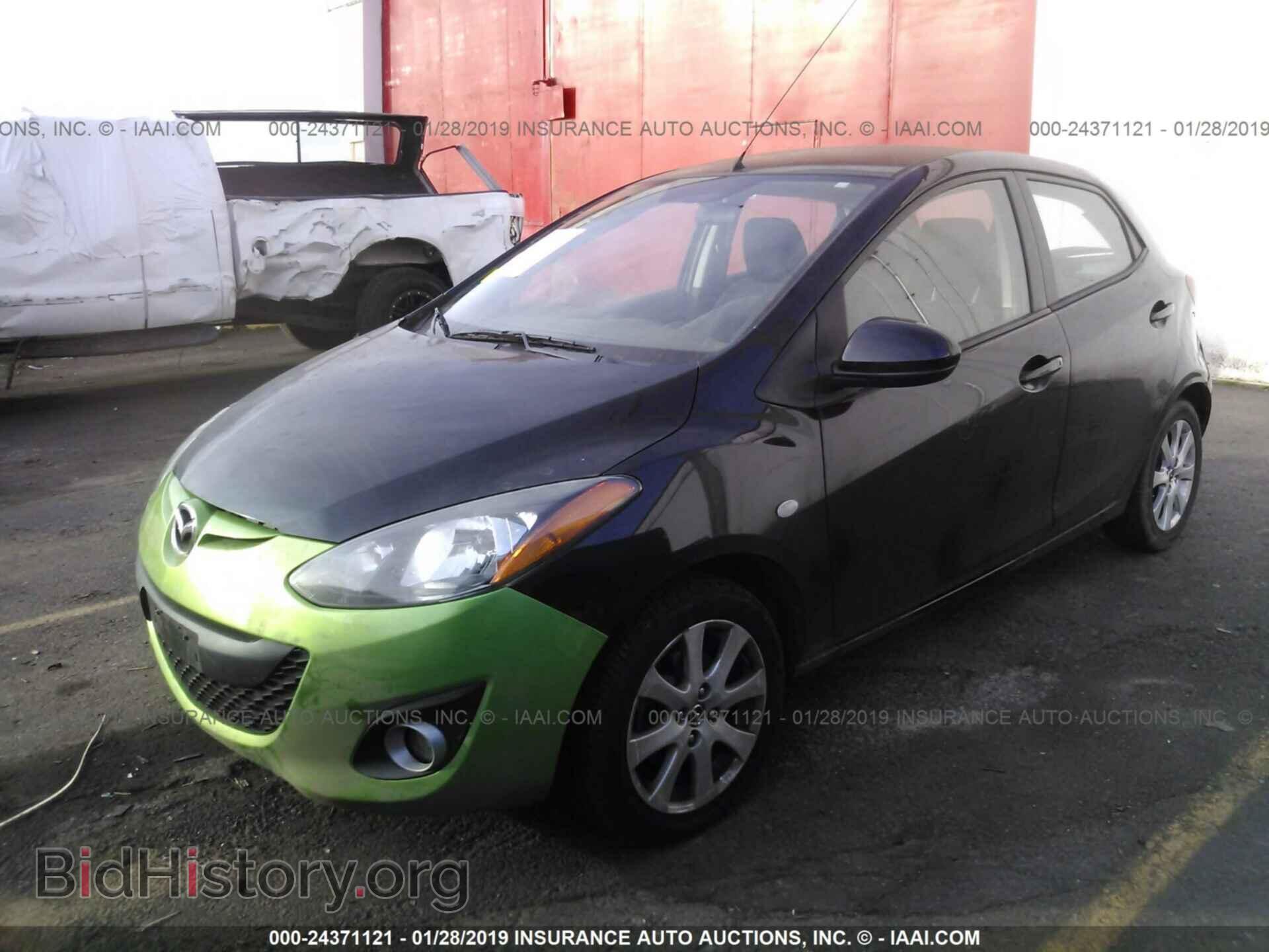 2014 MAZDA MAZDA2 - VIN: JM1DE1LZ9E0178032 - Photo 2