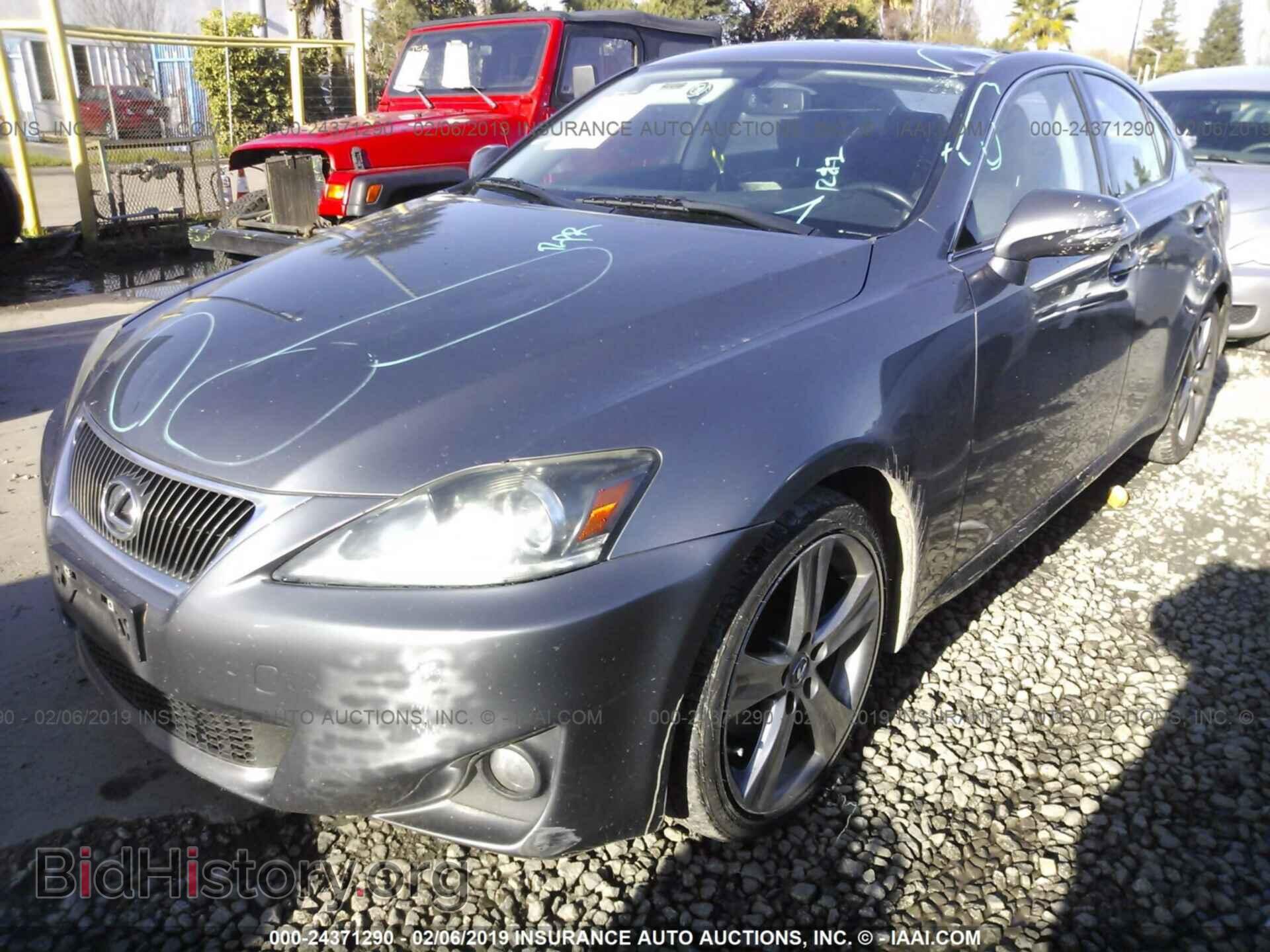 2012 LEXUS IS - VIN: JTHBF5C21C5168933 - Фото 2