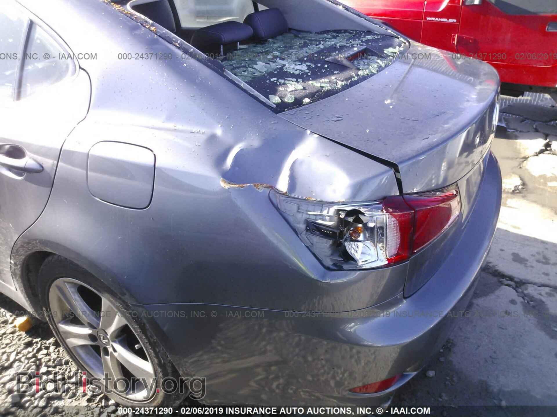 2012 LEXUS IS - VIN: JTHBF5C21C5168933 - Фото 6