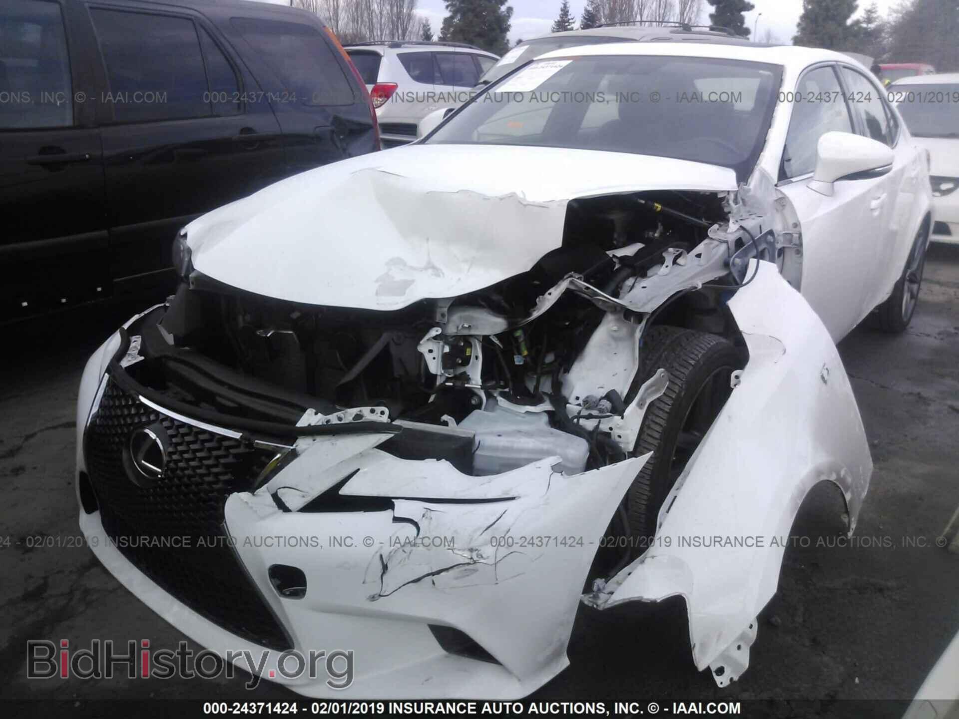 2016 LEXUS IS - VIN: JTHBA1D28G5010620 - Фото 2