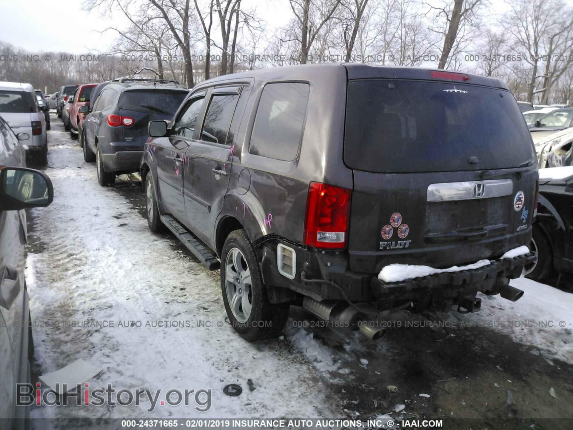 2013 HONDA PILOT - VIN: 5FNYF4H4XDB014074 - Фото 3