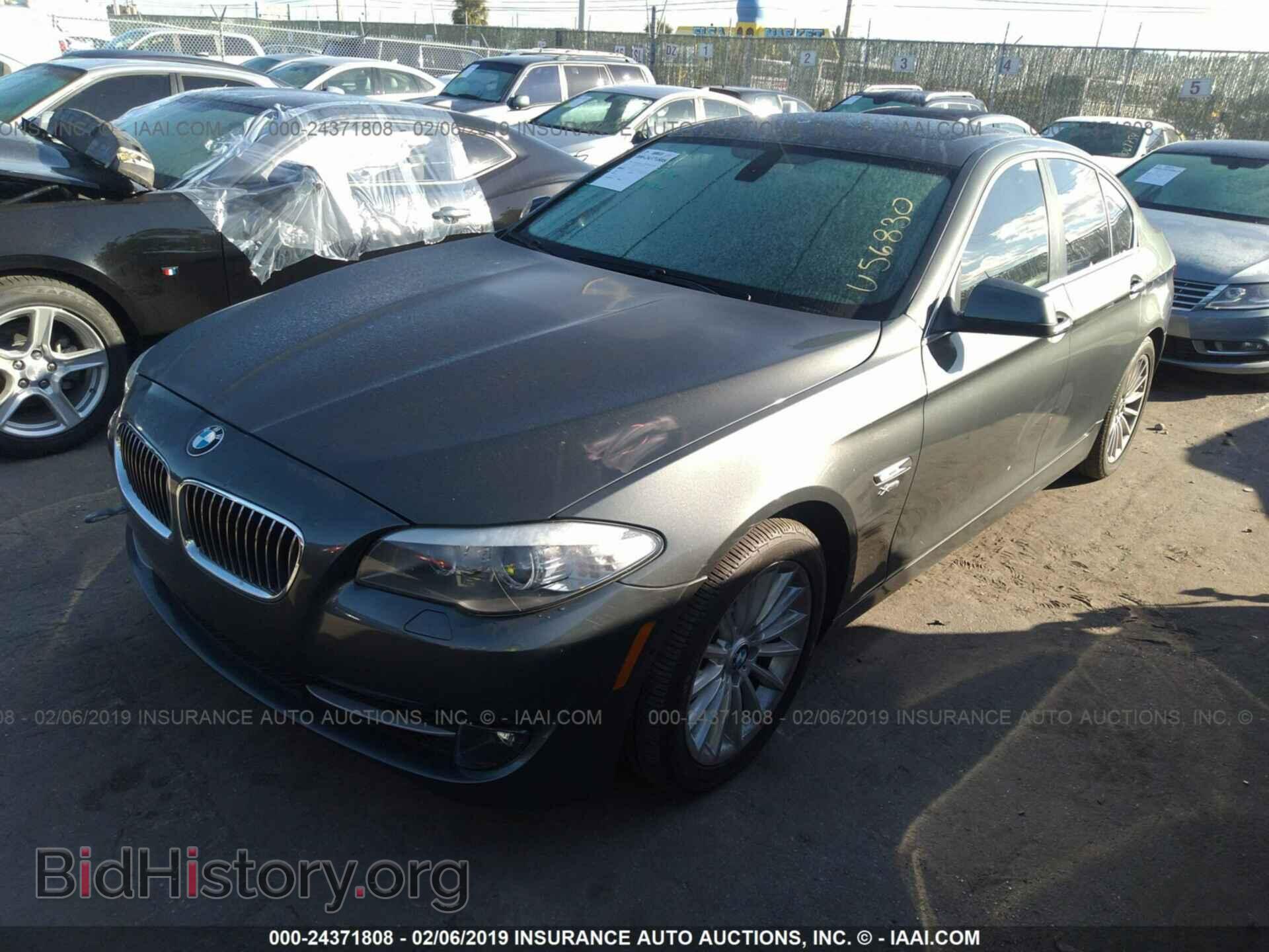 2012 BMW 535 - VIN: WBAFU7C55CDU56830 - Фото 2