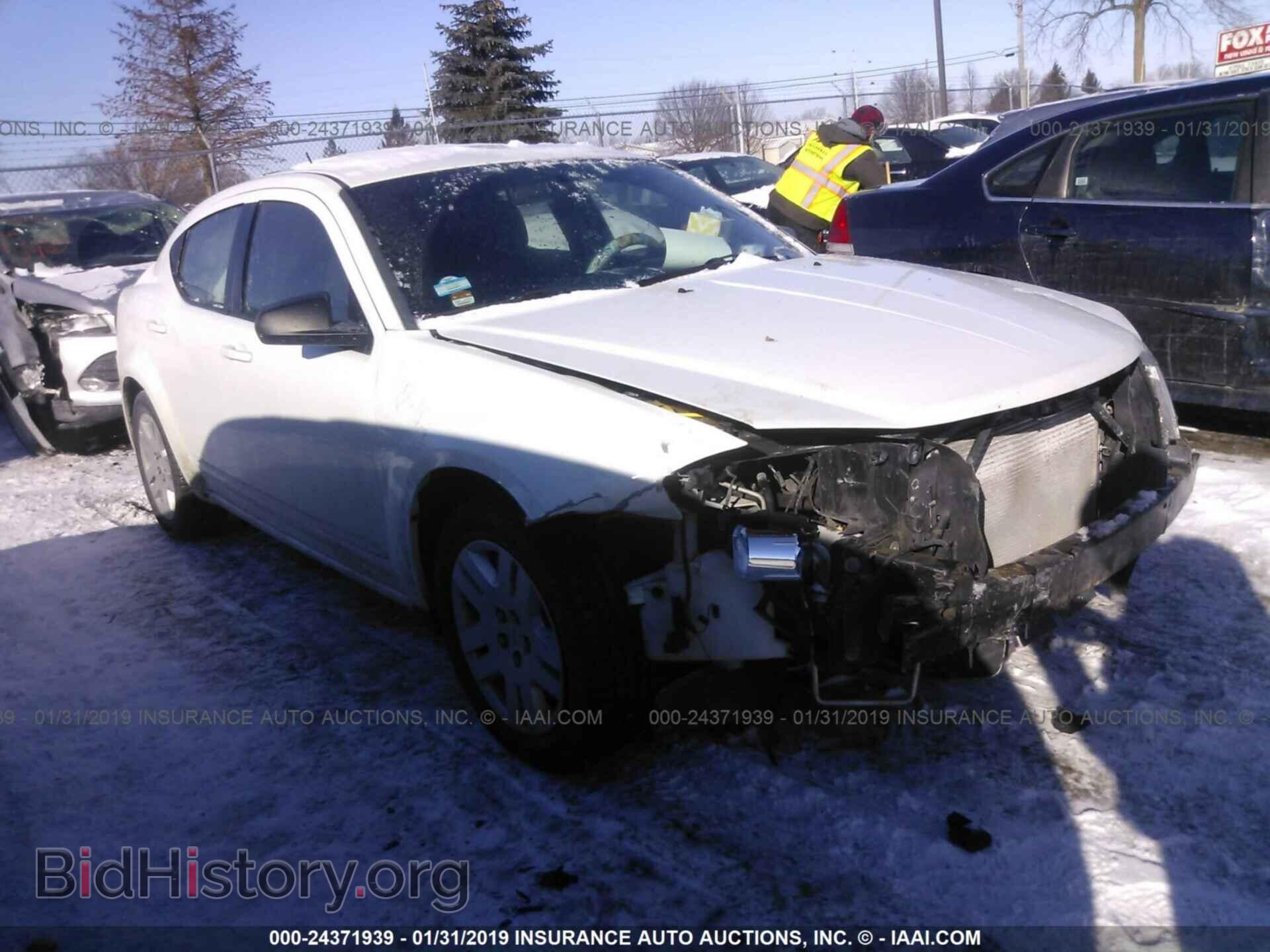 Photo 1C3CDZAG4CN269387 - DODGE AVENGER 2012