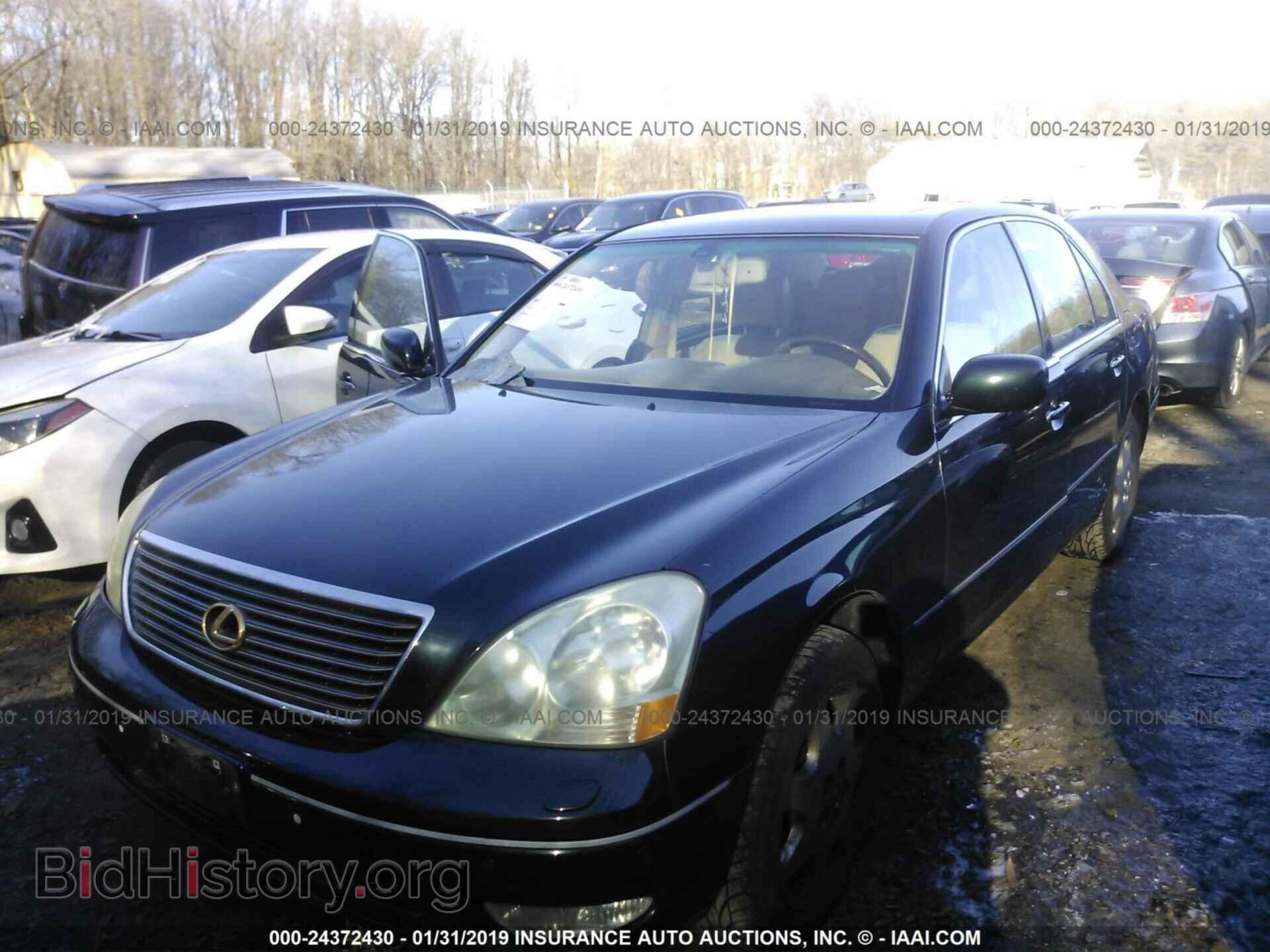 2001 LEXUS LS - VIN: JTHBN30F210020556 - Фото 2