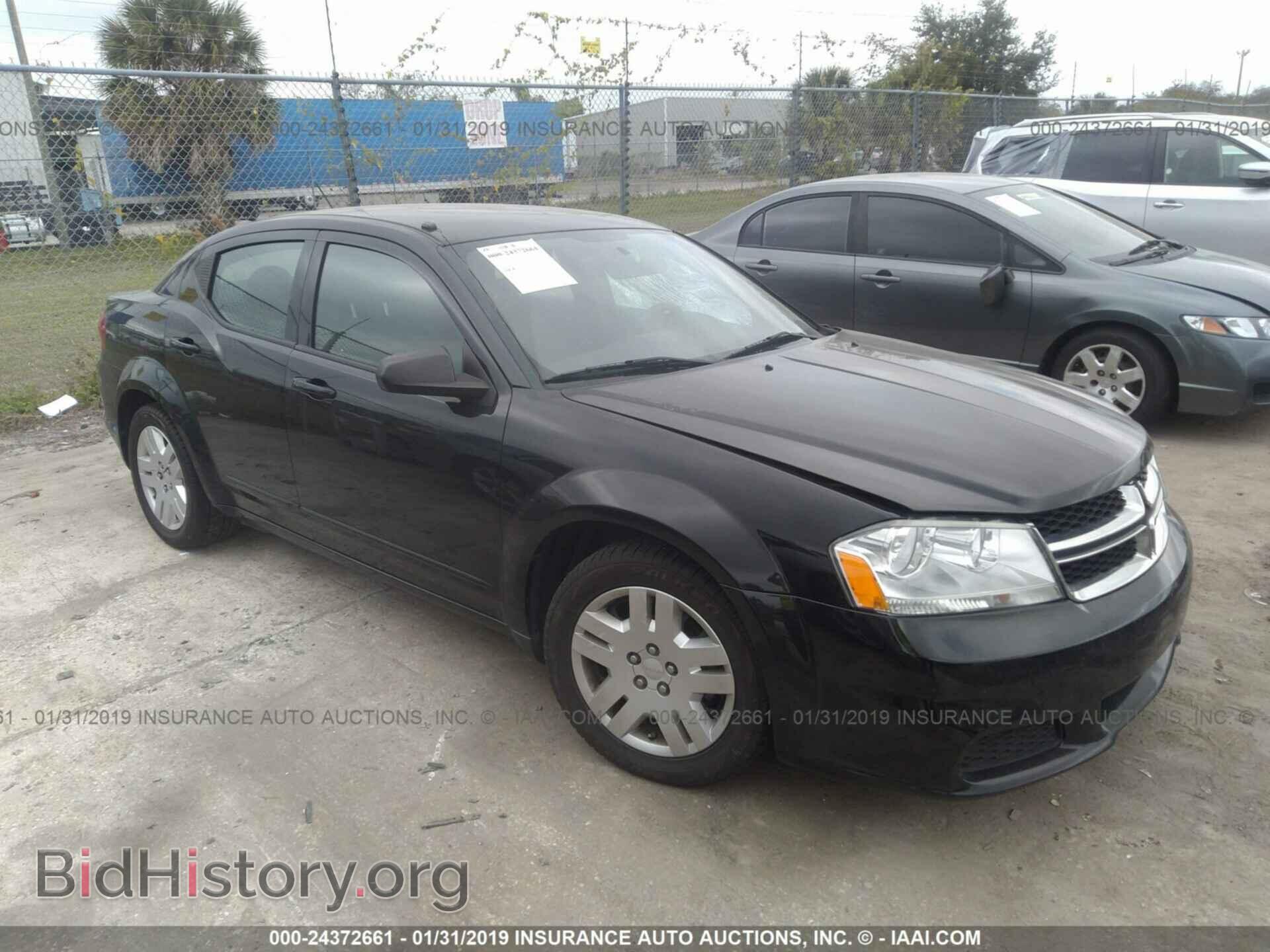 Photo 1C3CDZAB4CN274805 - DODGE AVENGER 2012