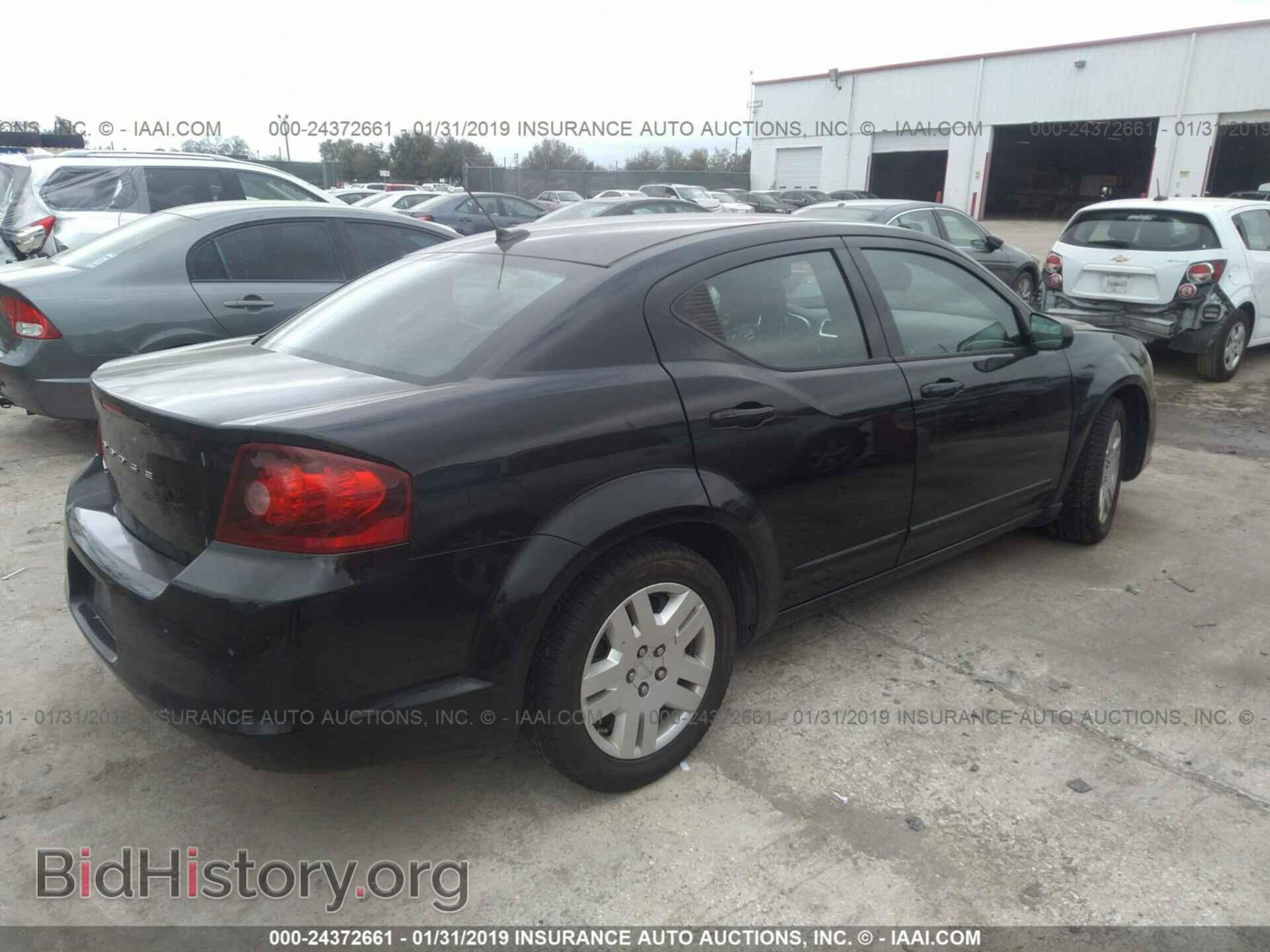 2012 DODGE AVENGER - VIN: 1C3CDZAB4CN274805 - Фото 4