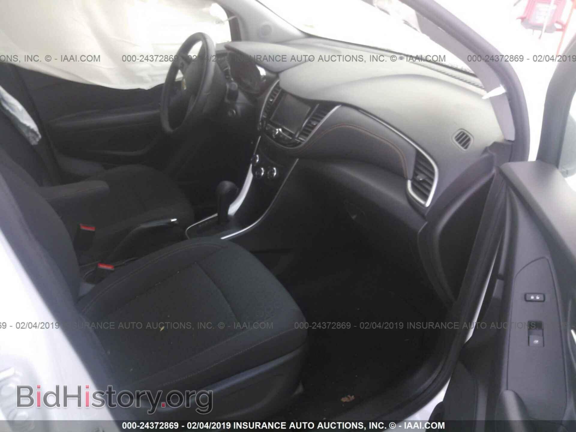 2017 CHEVROLET TRAX - VIN: KL7CJNSB6HB206653 - Фото 5