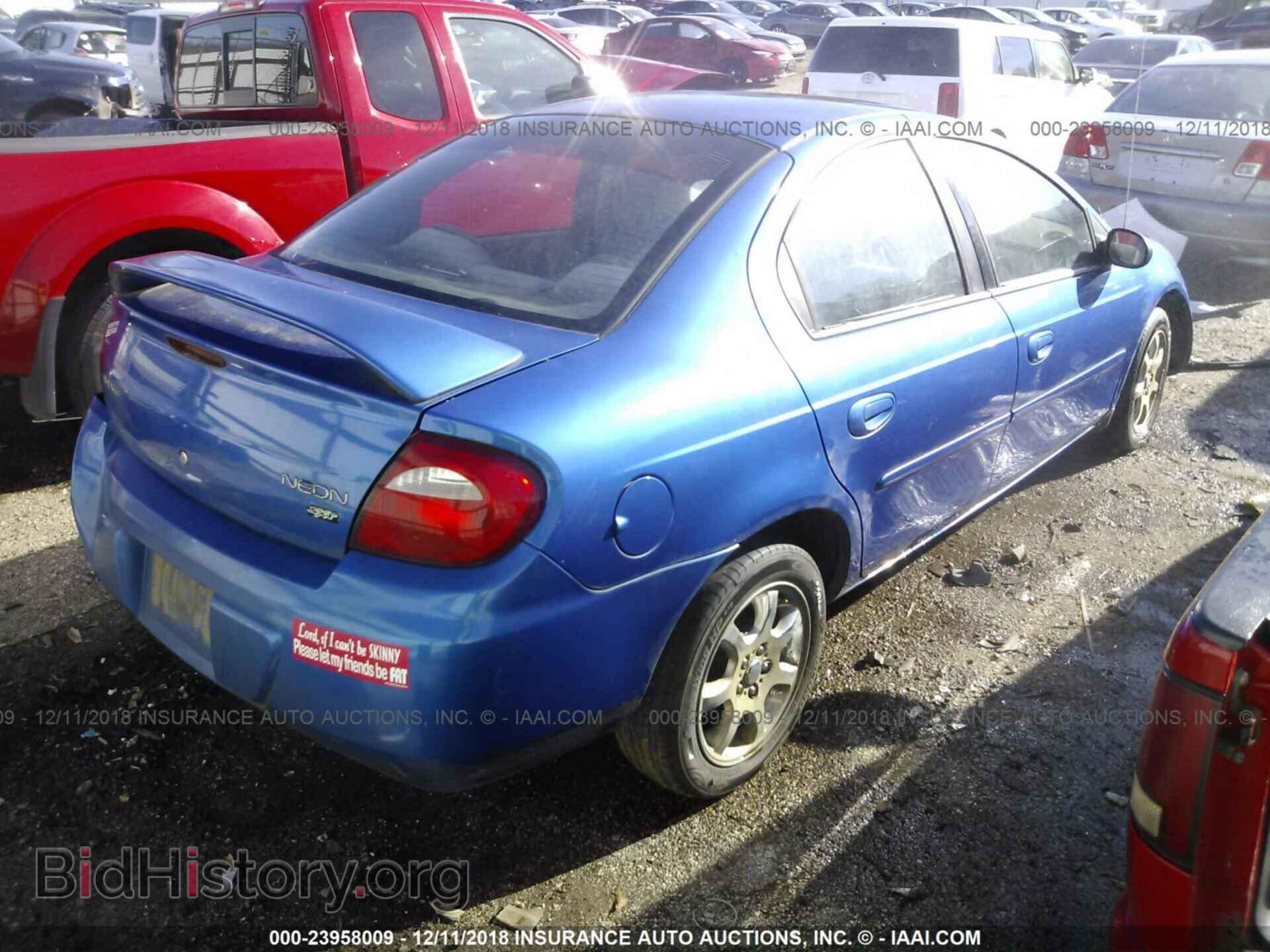 2004 DODGE NEON - VIN: 1B3ES56C64D609477 - Фото 4