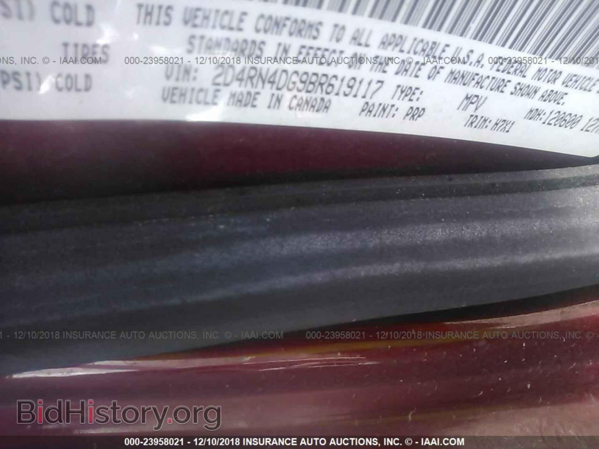 2011 DODGE GRAND CARAVAN - VIN: 2D4RN4DG9BR619117 - Фото 9