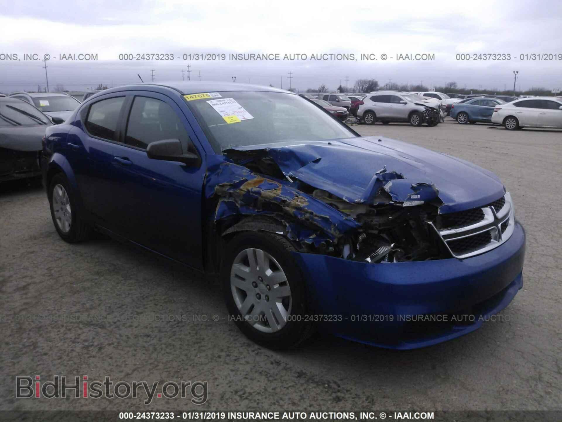 Photo 1C3CDZAB6DN572886 - DODGE AVENGER 2013